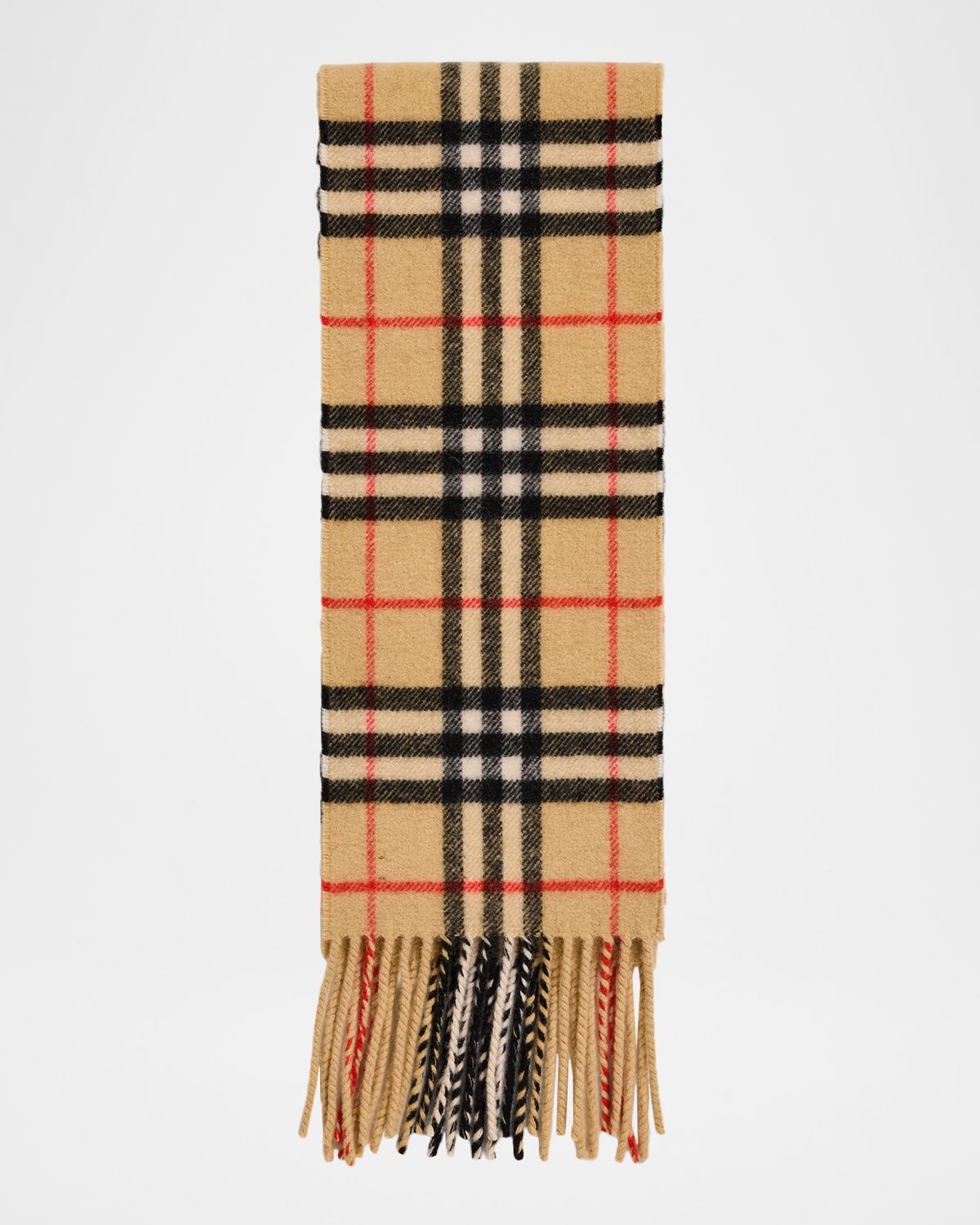 Burberry Check Cashmere Scarf