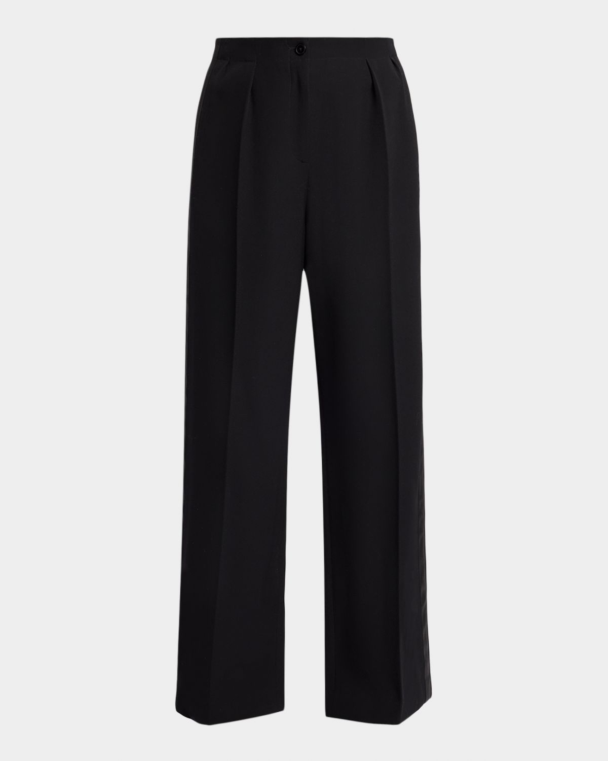 THE ROW Felicita Double Pleated Wide-Leg Tuxedo Pants | Thumbnail 6 THE ROW Felicita Double Pleated Wide-Leg Tuxedo Pants | Thumbnail 6