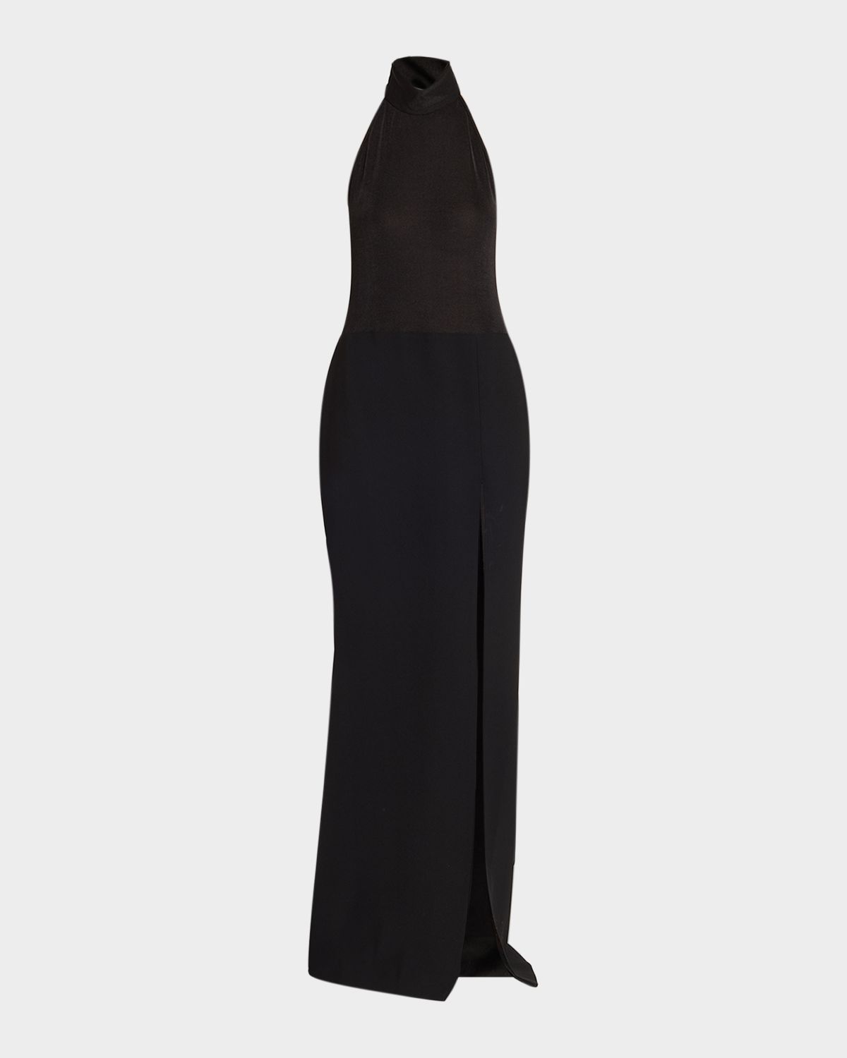 The New Arrivals by Ilkyaz Ozel Nina Backless Halter Column Gown