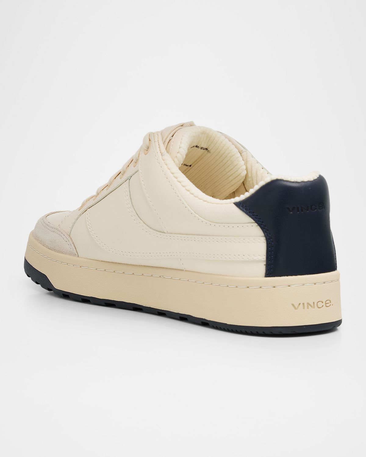 Vince Men 's Wilder Court Leather Low-Top Sneakers