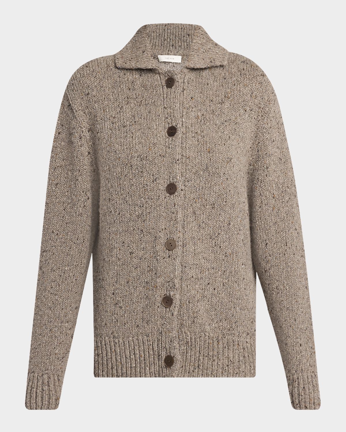 THE ROW Mauri Cashmere Collared Cardigan