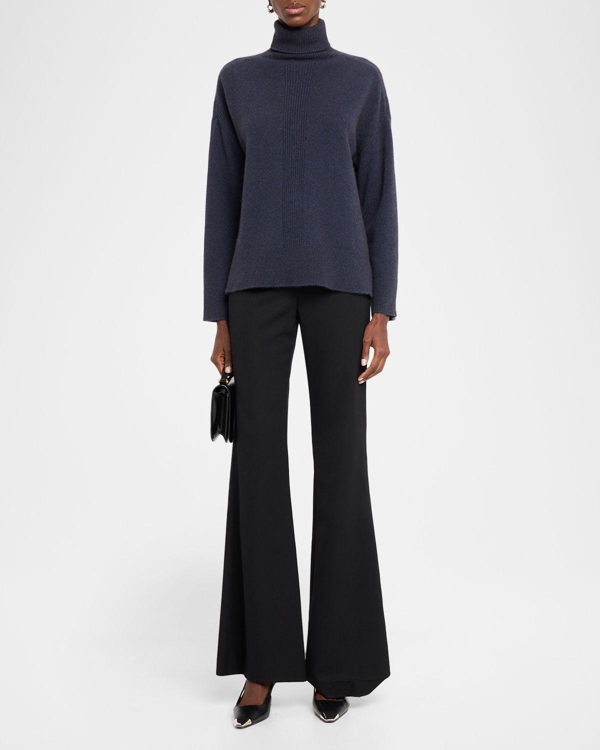 Emporio Armani Turtleneck Wool-Yak Sweater | Thumbnail 5