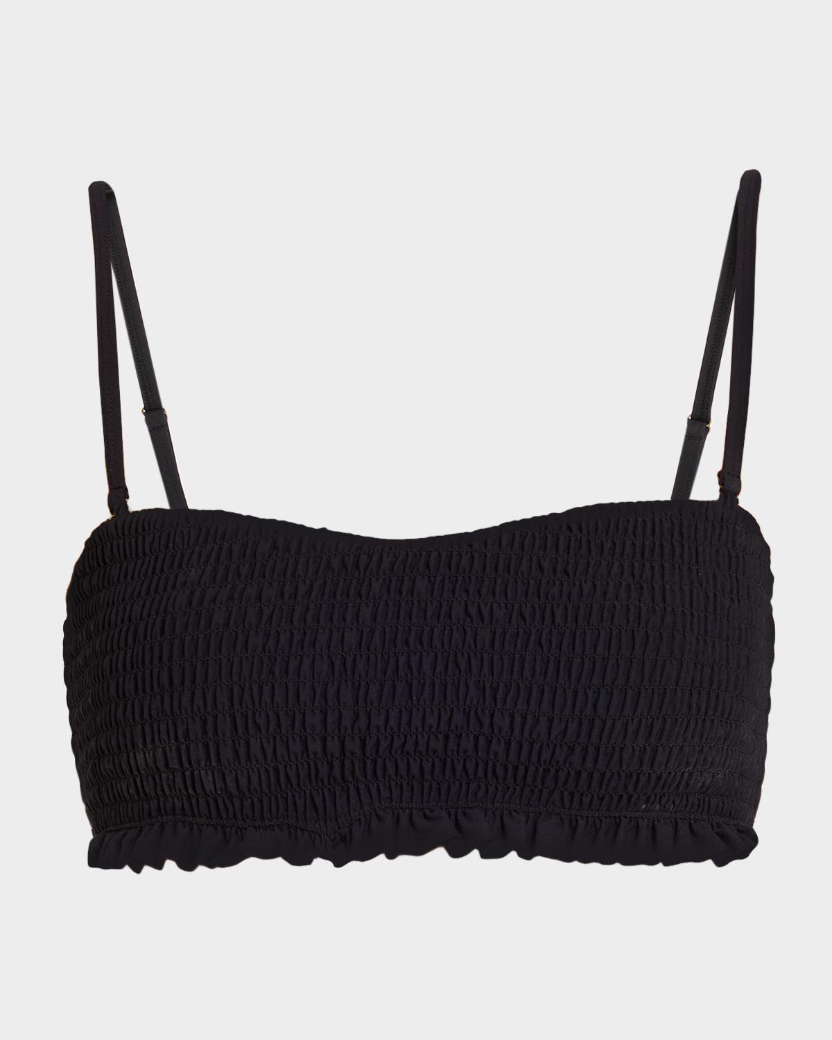 Ulla Johnson Marseille Smocked Bikini Top