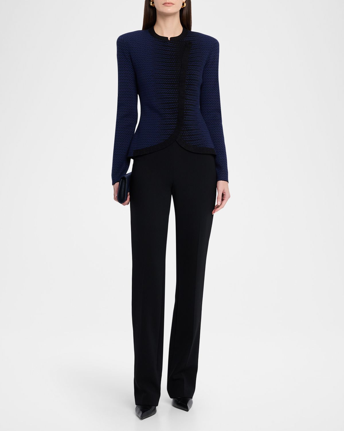 Emporio Armani Two-Tone Blazer | Thumbnail 5 Emporio Armani Two-Tone Blazer | Thumbnail 5