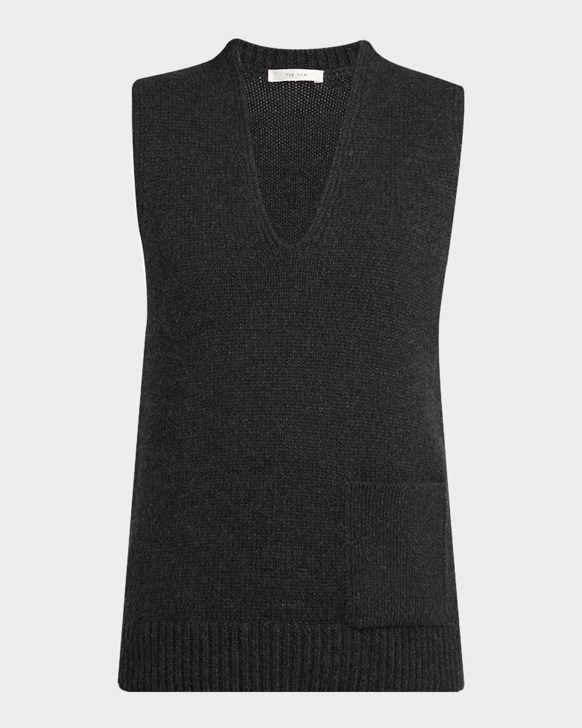THE ROW Marte V-Neck Cashmere Sweater Vest | Thumbnail 6