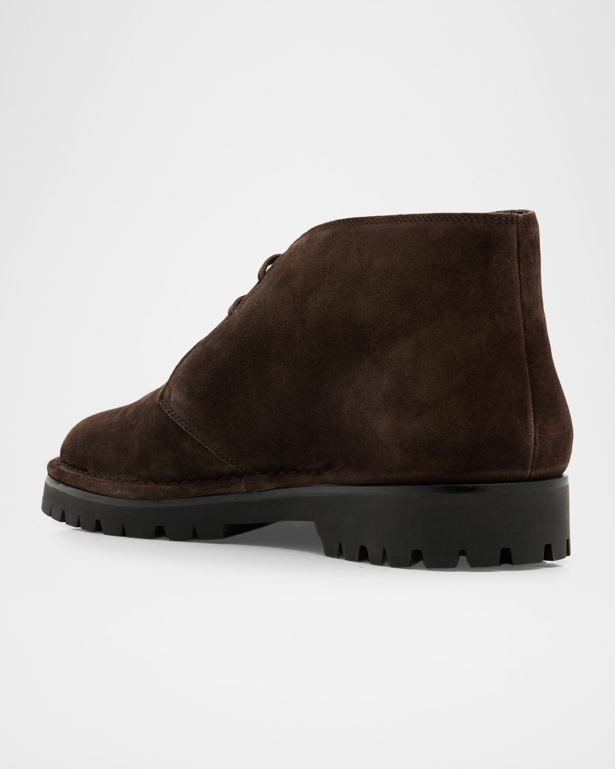 Vince Men 's Jerome Suede Lug-Sole Chukka Boots | Thumbnail 4 Vince Men 's Jerome Suede Lug-Sole Chukka Boots | Thumbnail 4