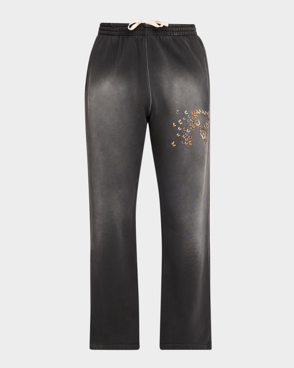 REPRESENT Men 's Butterfly Initial Cotton Sweatpants