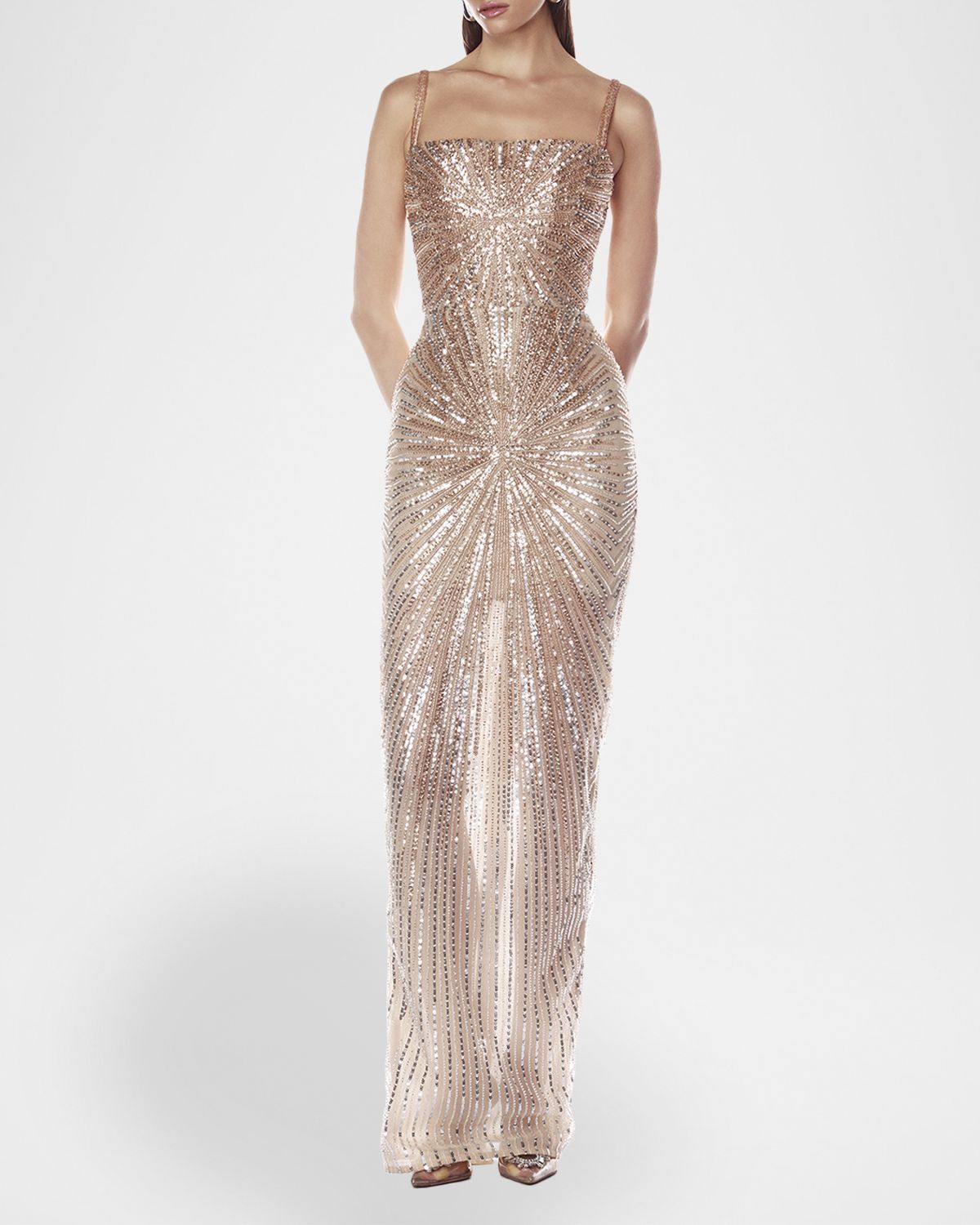 Bronx and Banco Dahlia Sequined Maxi Dress | Thumbnail 4
