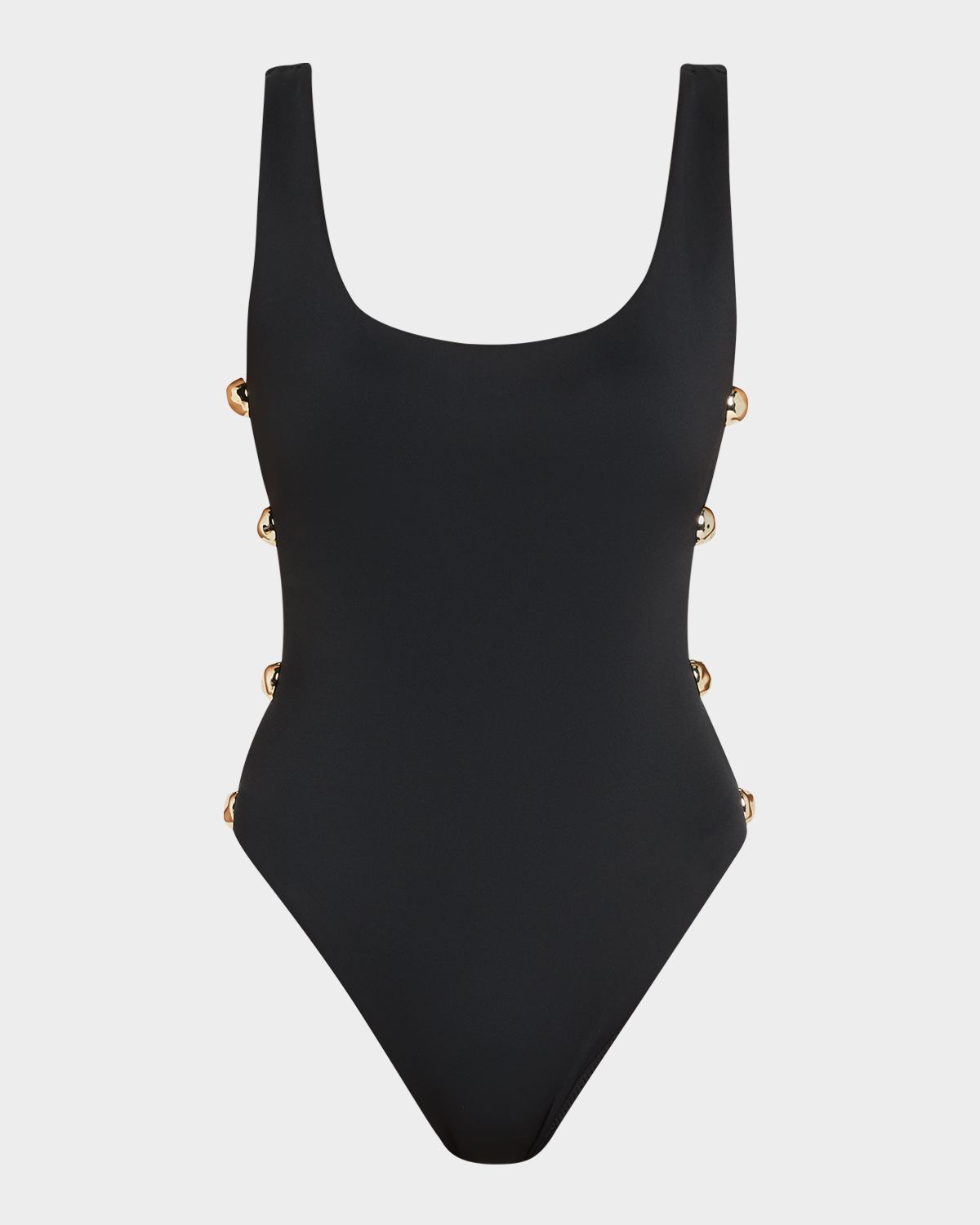 SIMKHAI Mona Studded One-Piece Swimsuit | Thumbnail 5
