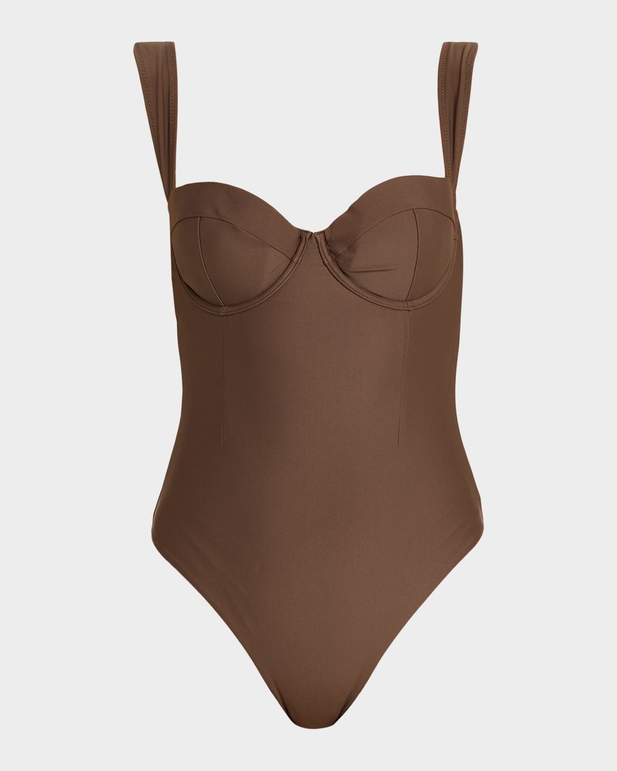 SIMKHAI Kyle Bustier One-Piece Swimsuit | Thumbnail 5