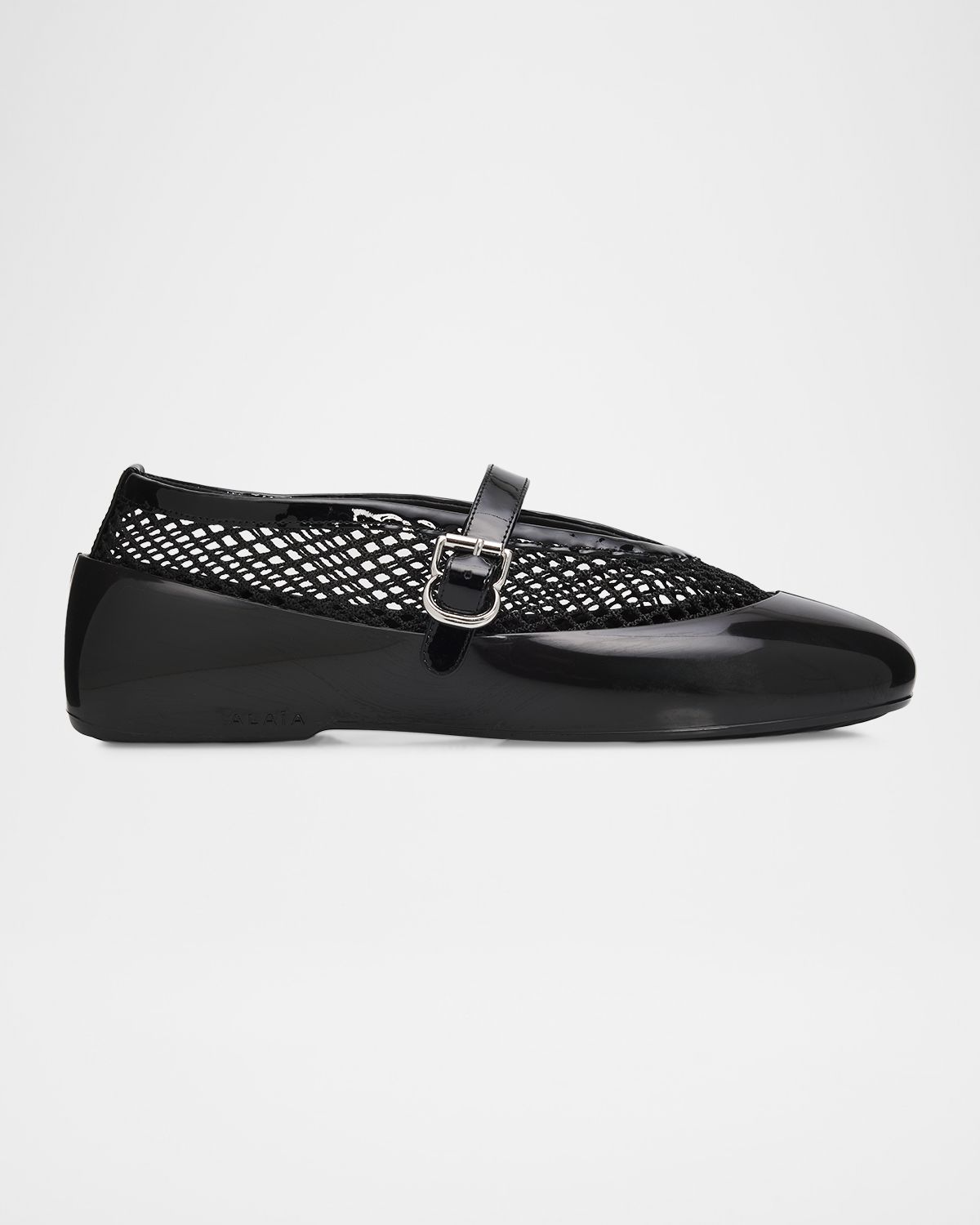 ALAIA Mesh Mary Jane Ballerina Flats | Thumbnail 7 ALAIA Mesh Mary Jane Ballerina Flats | Thumbnail 7