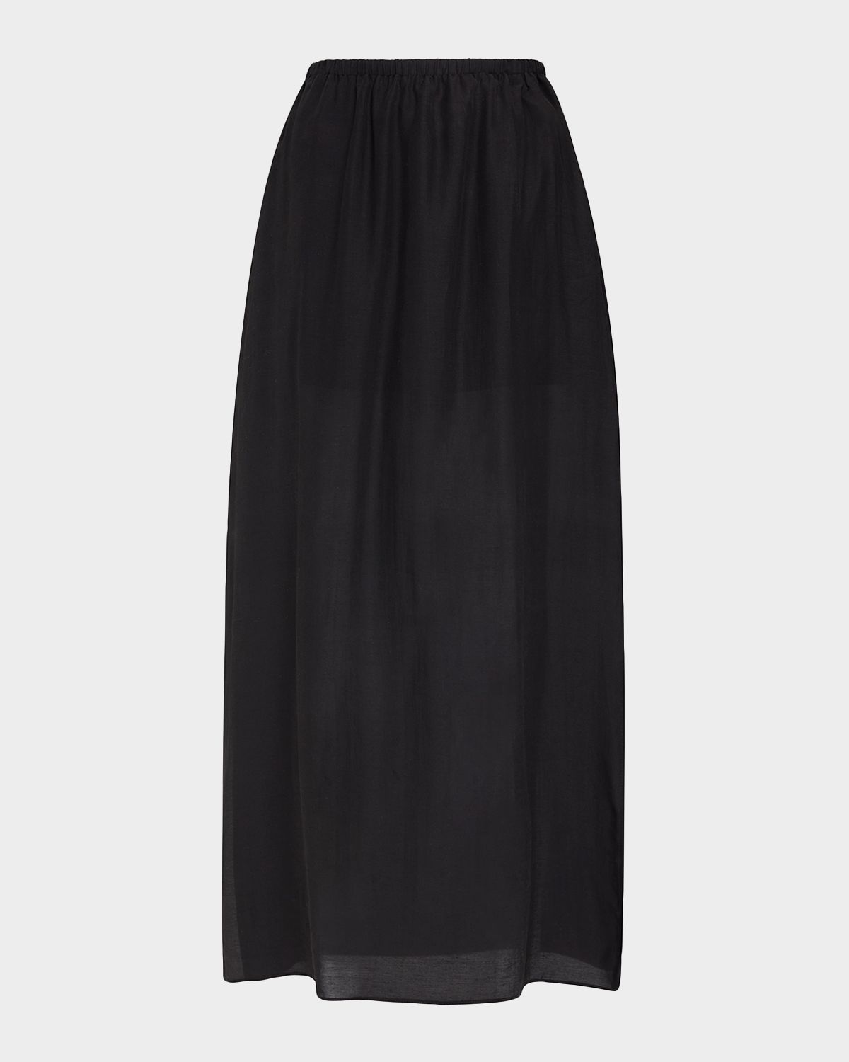 Akyn Studio Raya Gathered Sheer Skirt