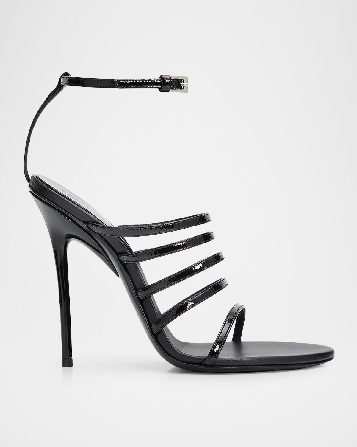 ALAÏA 110mm Strappy Patent Leather Sandals | Thumbnail 7