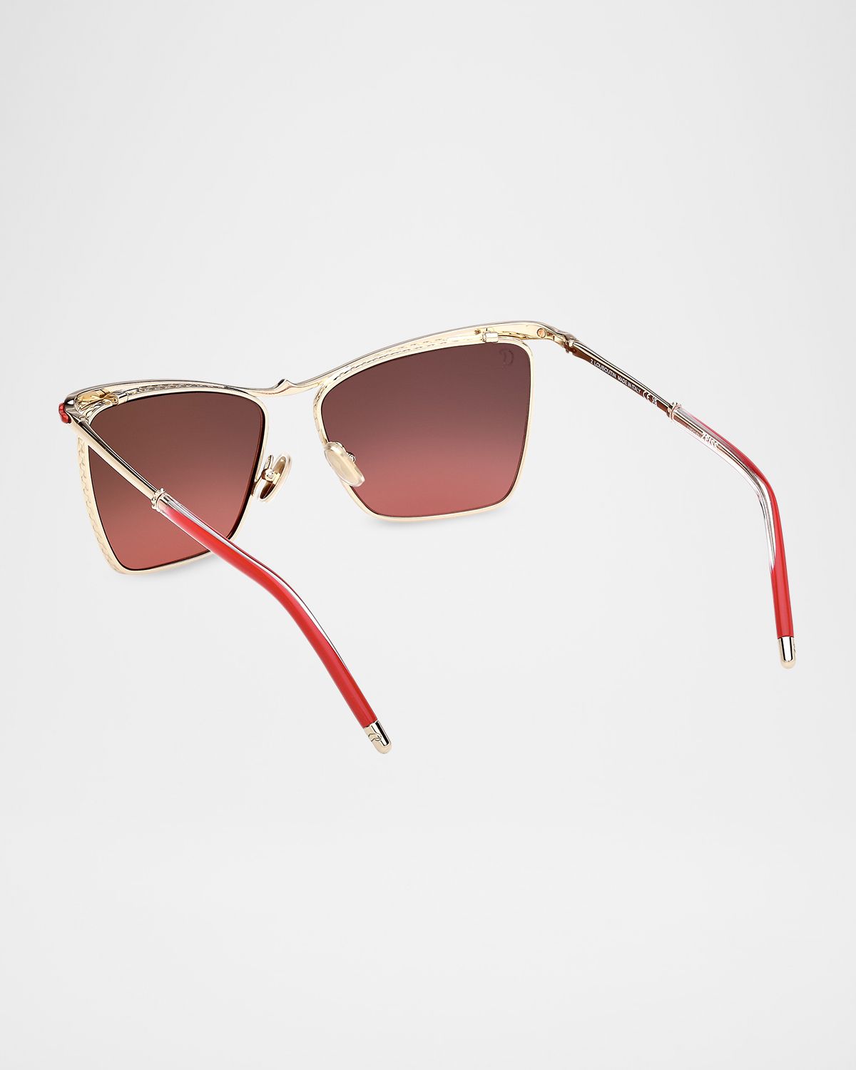 Christian Louboutin Hot Chick LB0020 56mm Metal Square Sunglasses | Thumbnail 4 Christian Louboutin Hot Chick LB0020 56mm Metal Square Sunglasses | Thumbnail 4