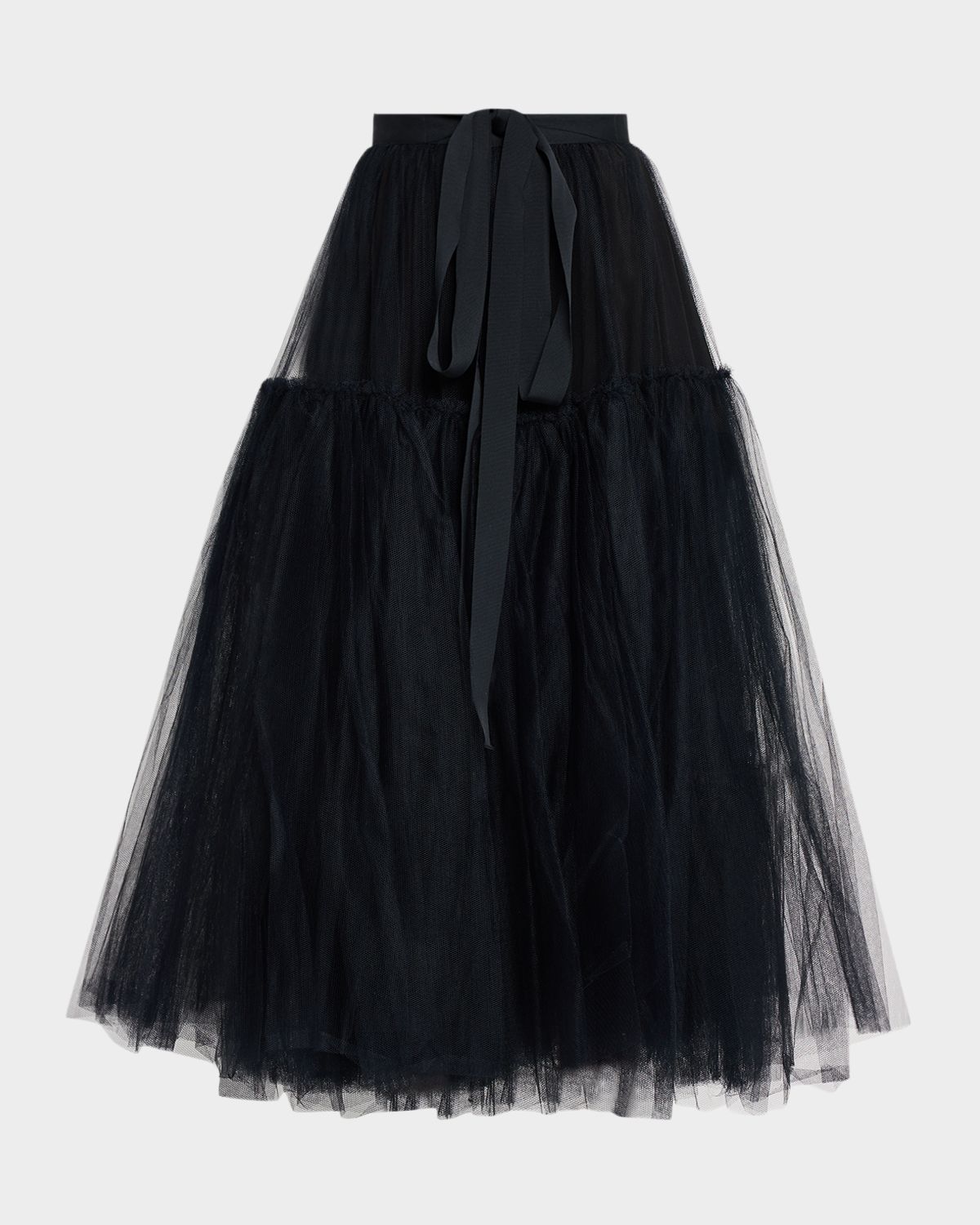 Erdem Tulle Full Midi Skirt
