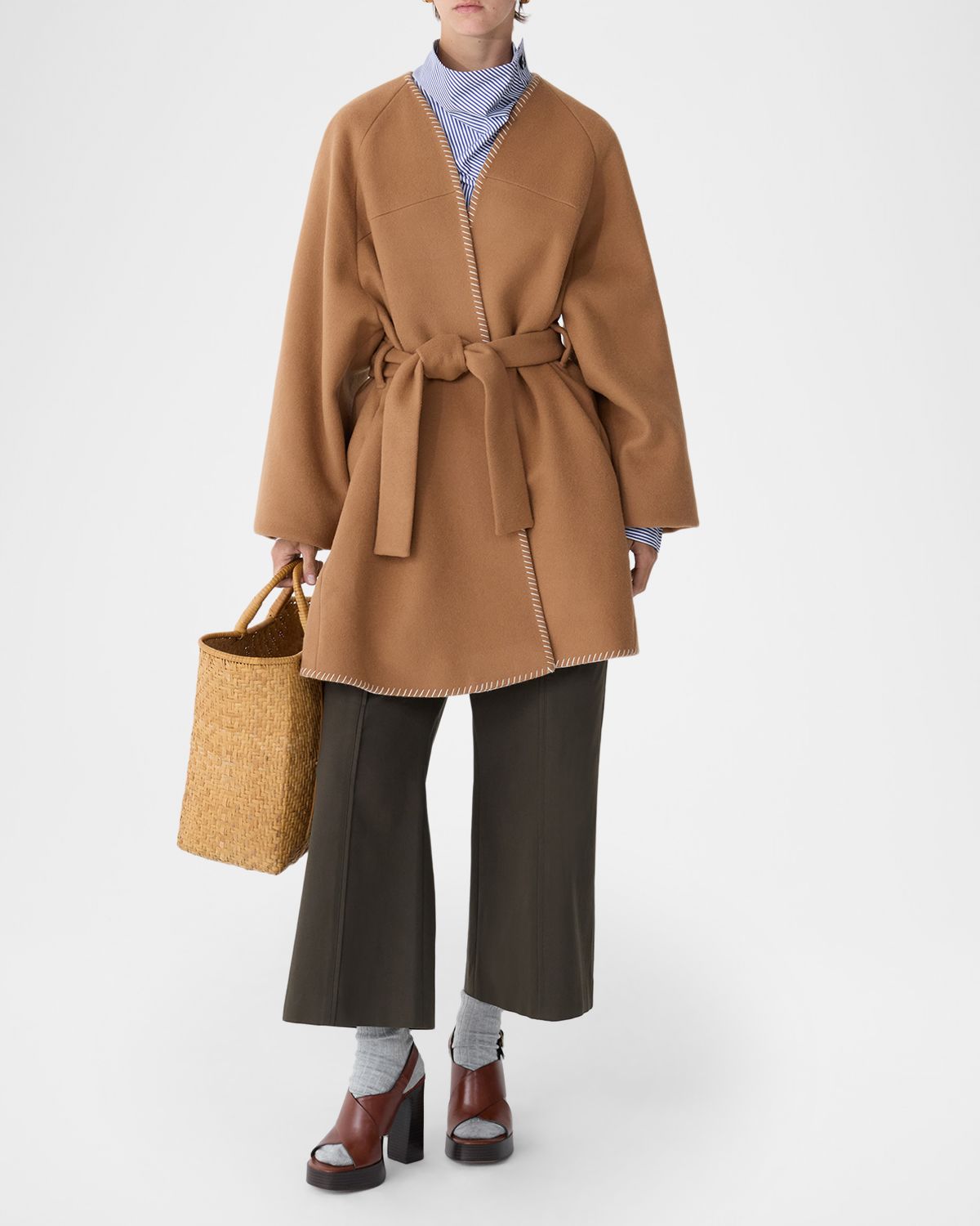 CALLAS Milano Sonoma Belted Wrap Cardigan Coat | Thumbnail 4 CALLAS Milano Sonoma Belted Wrap Cardigan Coat | Thumbnail 4