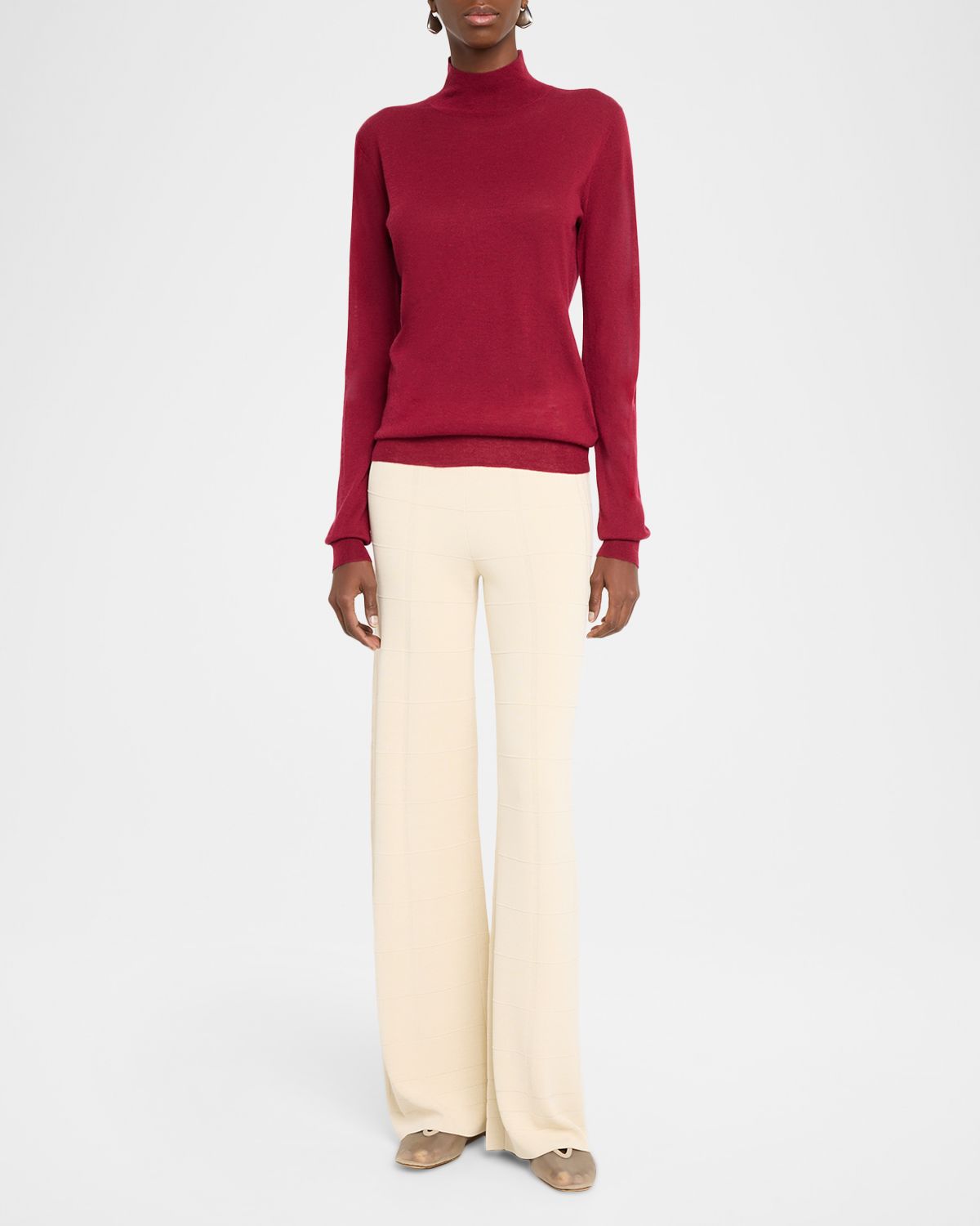 Joseph Mock-Neck Cashmere Sweater | Thumbnail 5 Joseph Mock-Neck Cashmere Sweater | Thumbnail 5