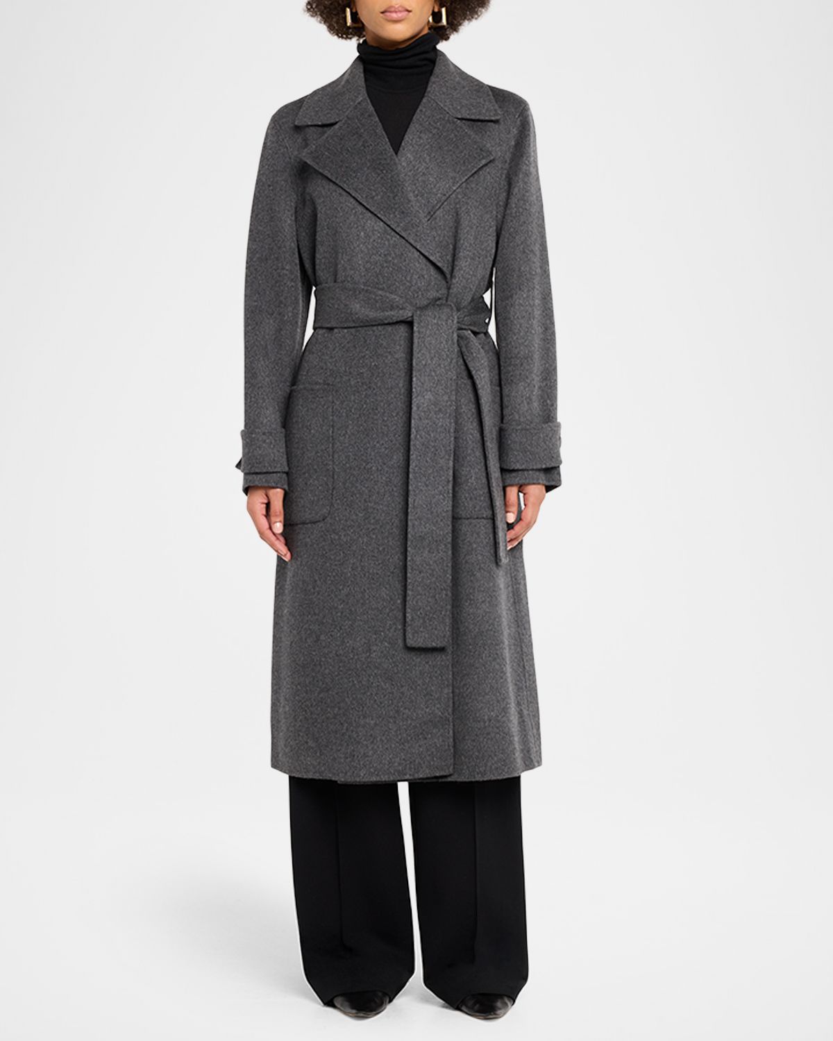 Joseph Arline Double-Face Wool-Cashmere Coat | Thumbnail 5 Joseph Arline Double-Face Wool-Cashmere Coat | Thumbnail 5
