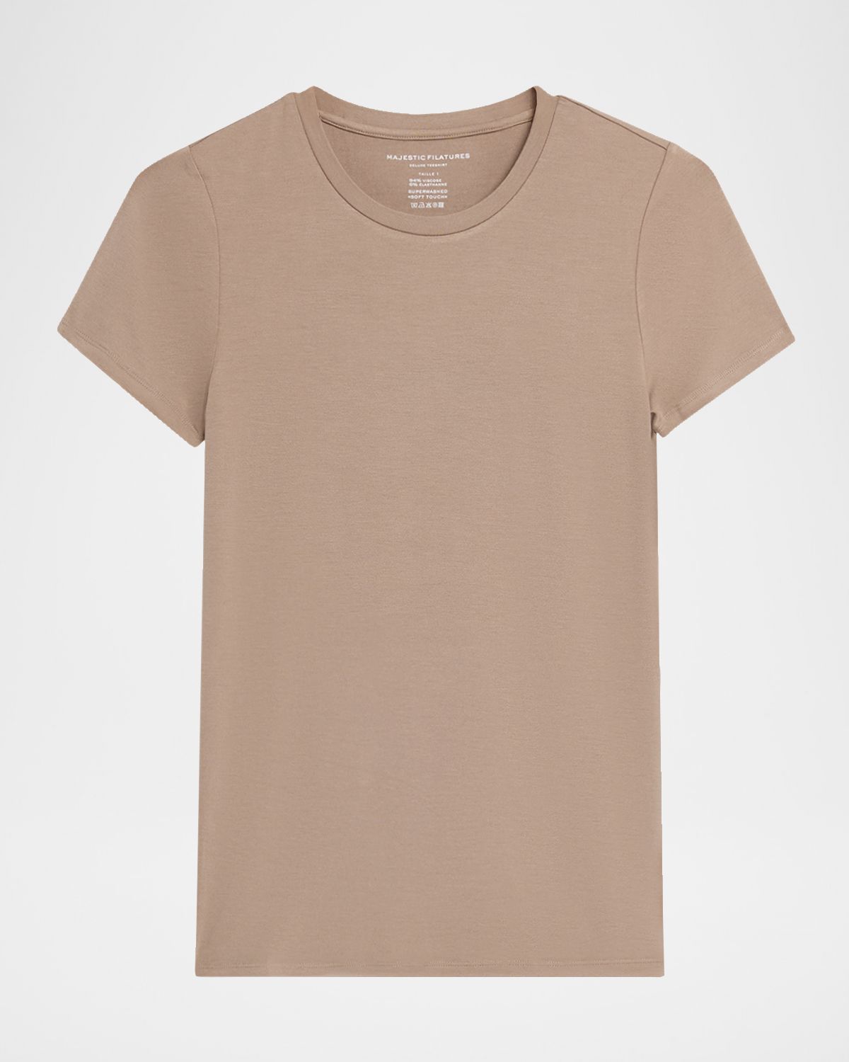 Majestic Filatures Soft Touch Short-Sleeve Crewneck T-Shirt | Thumbnail 6 Majestic Filatures Soft Touch Short-Sleeve Crewneck T-Shirt | Thumbnail 6