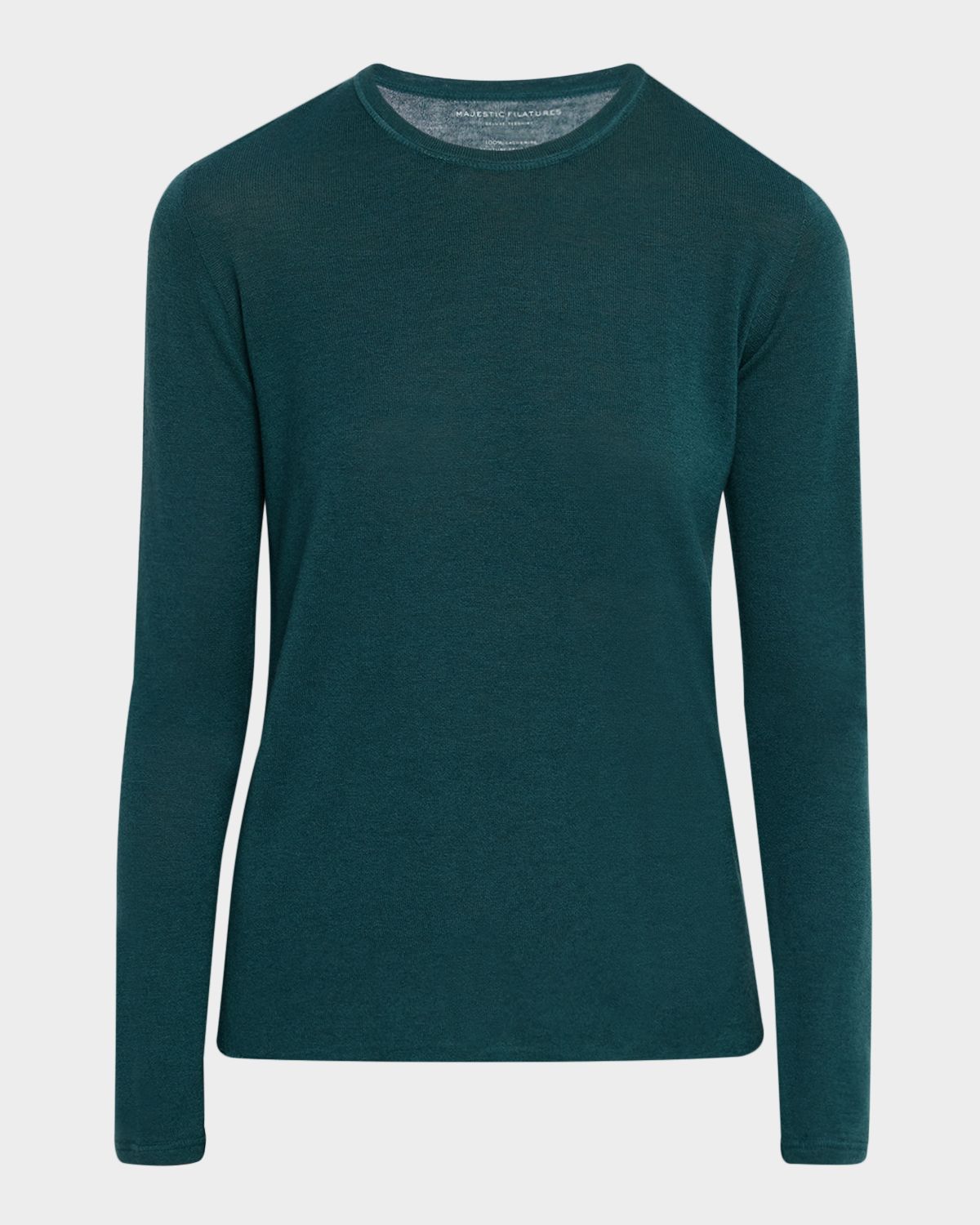 Majestic Filatures Machine Washable Cashmere Scoop-Neck Pullover | Thumbnail 6
