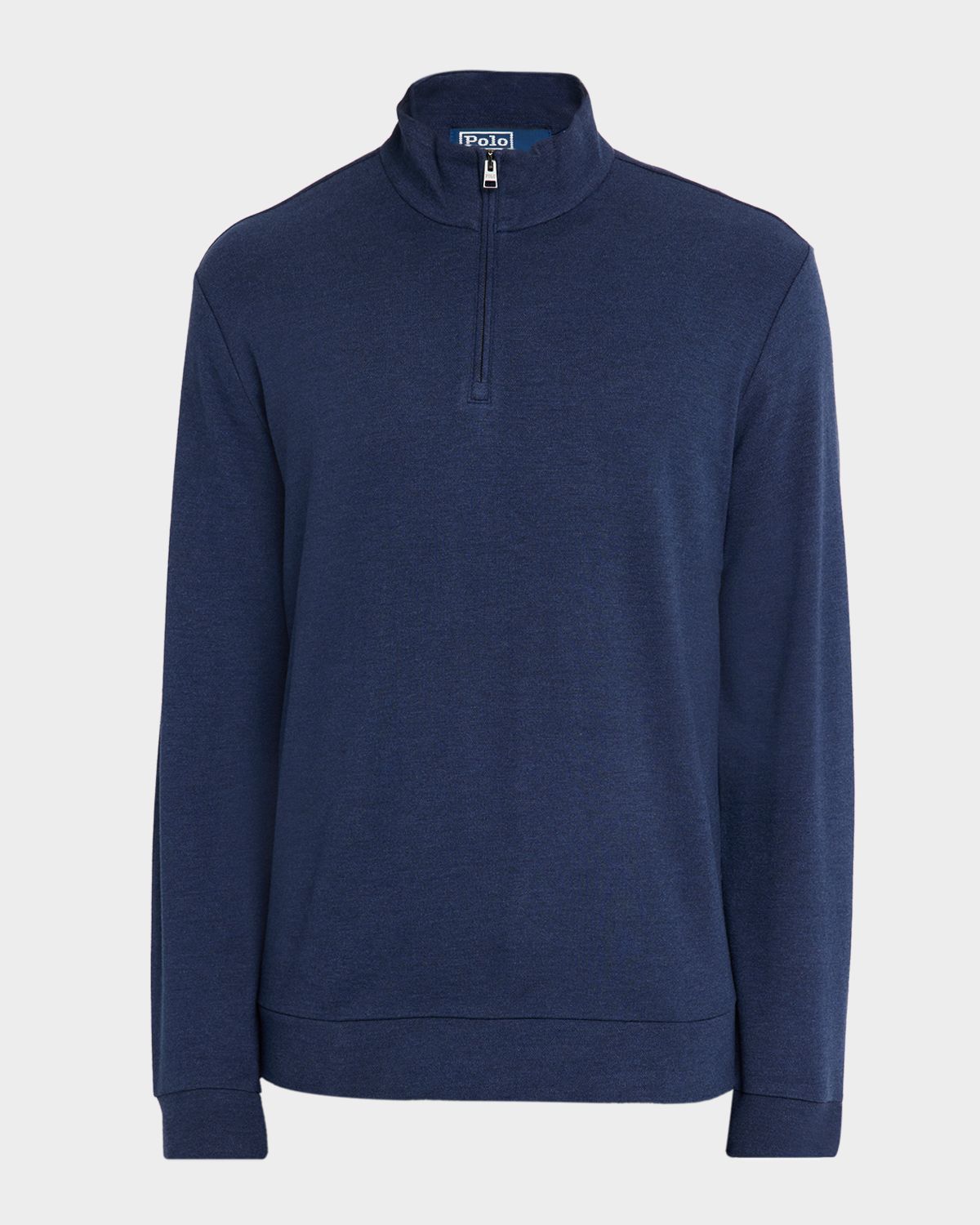 Polo Ralph Lauren Men 's Textured Double-Knit Quarter-Zip Sweater