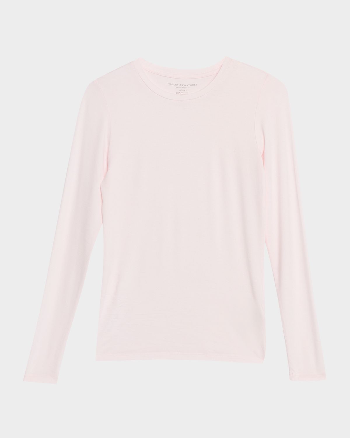 Majestic Filatures Soft Touch Long-Sleeve Crewneck T-Shirt | Thumbnail 6 Majestic Filatures Soft Touch Long-Sleeve Crewneck T-Shirt | Thumbnail 6