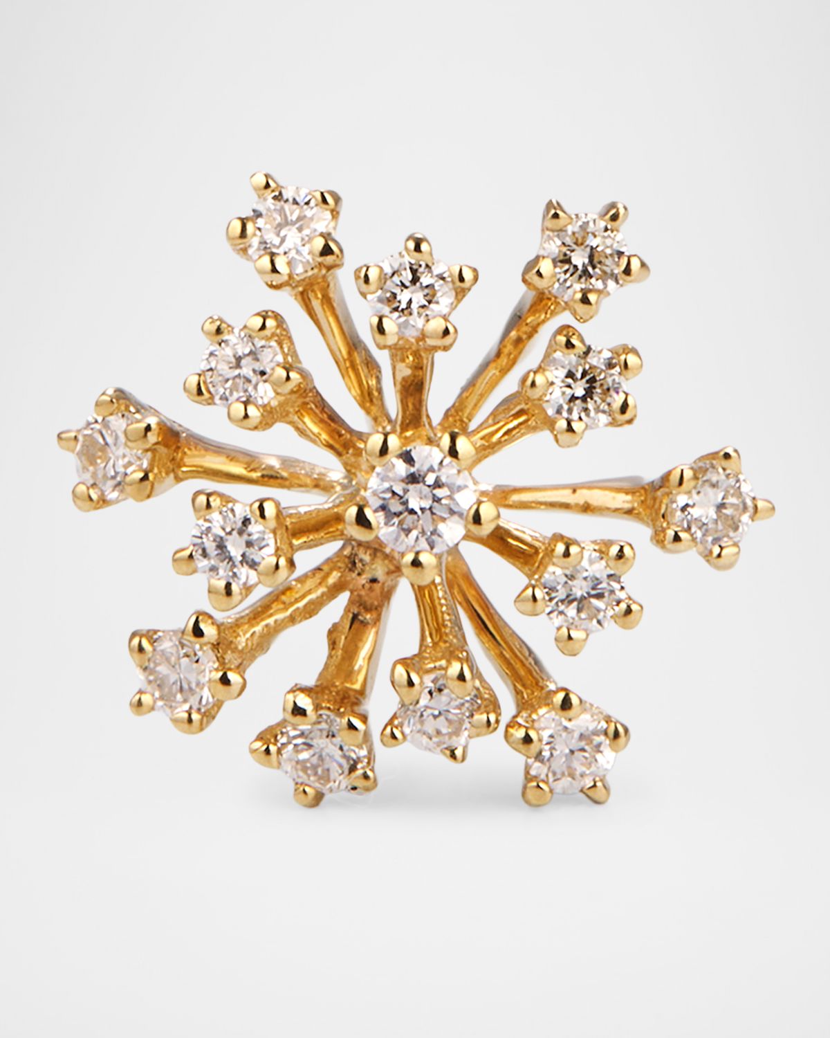 Sydney Evan Small Desert Flower Stud Earrings
