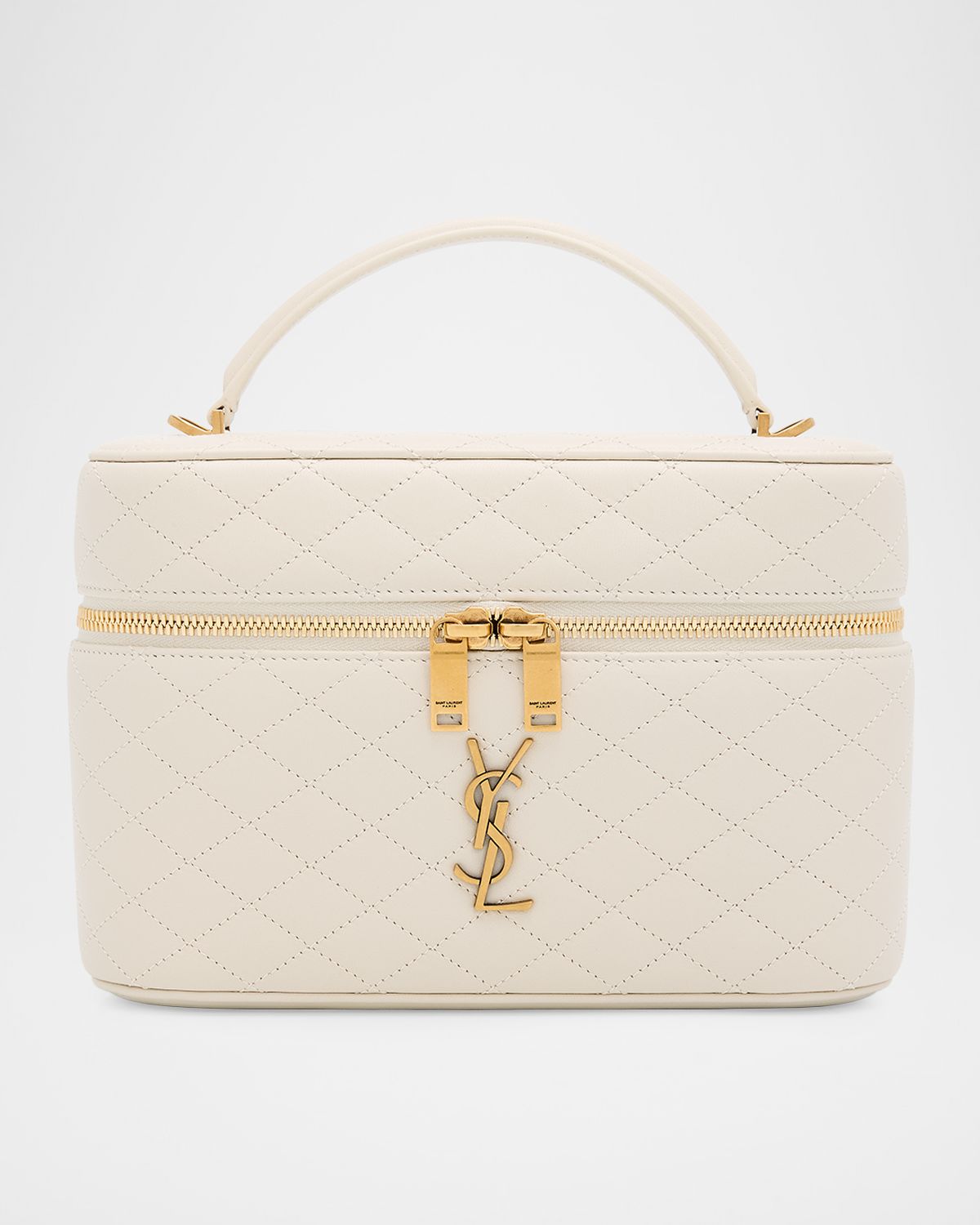 Saint Laurent Gaby Large YSL Vanity Bag in Quilted Leather | Thumbnail 12