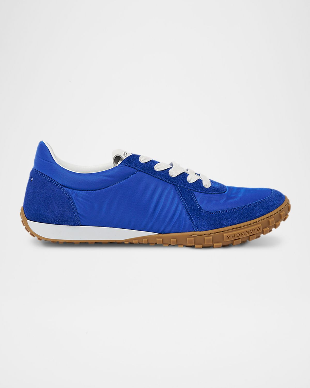 Givenchy Men 's Glide Nylon/Suede Low-Top Runner Sneakers | Thumbnail 5