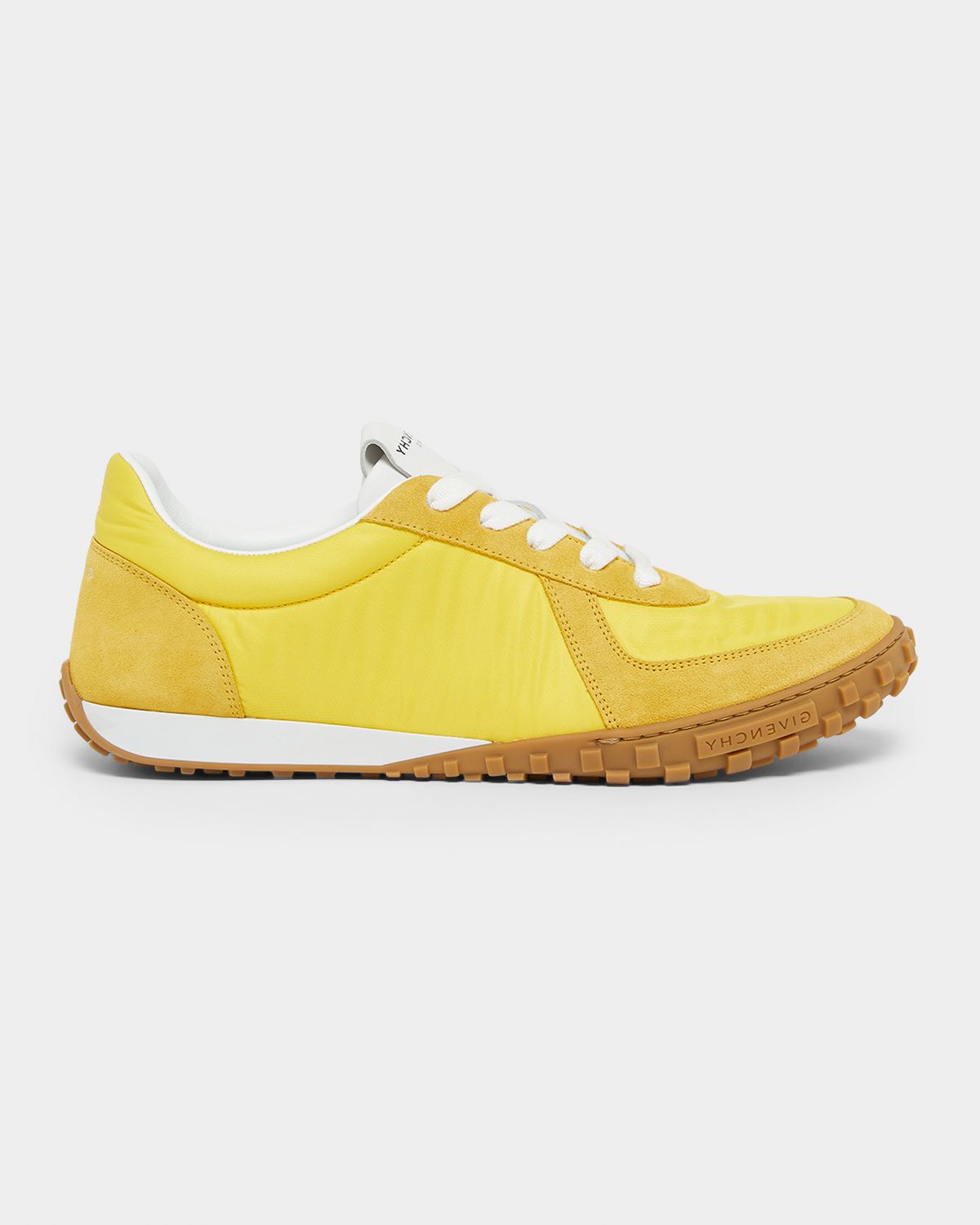Givenchy Men 's Glide Nylon/Suede Low-Top Runner Sneakers | Thumbnail 5