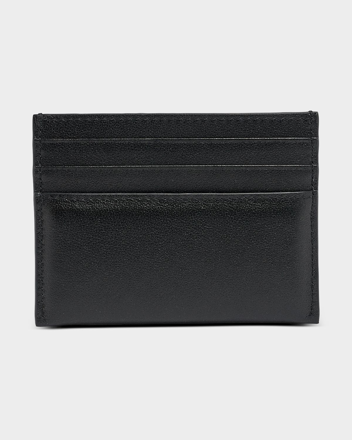Givenchy Men 's Leather Embossed Logo Card Holder | Thumbnail 5 Givenchy Men 's Leather Embossed Logo Card Holder | Thumbnail 5