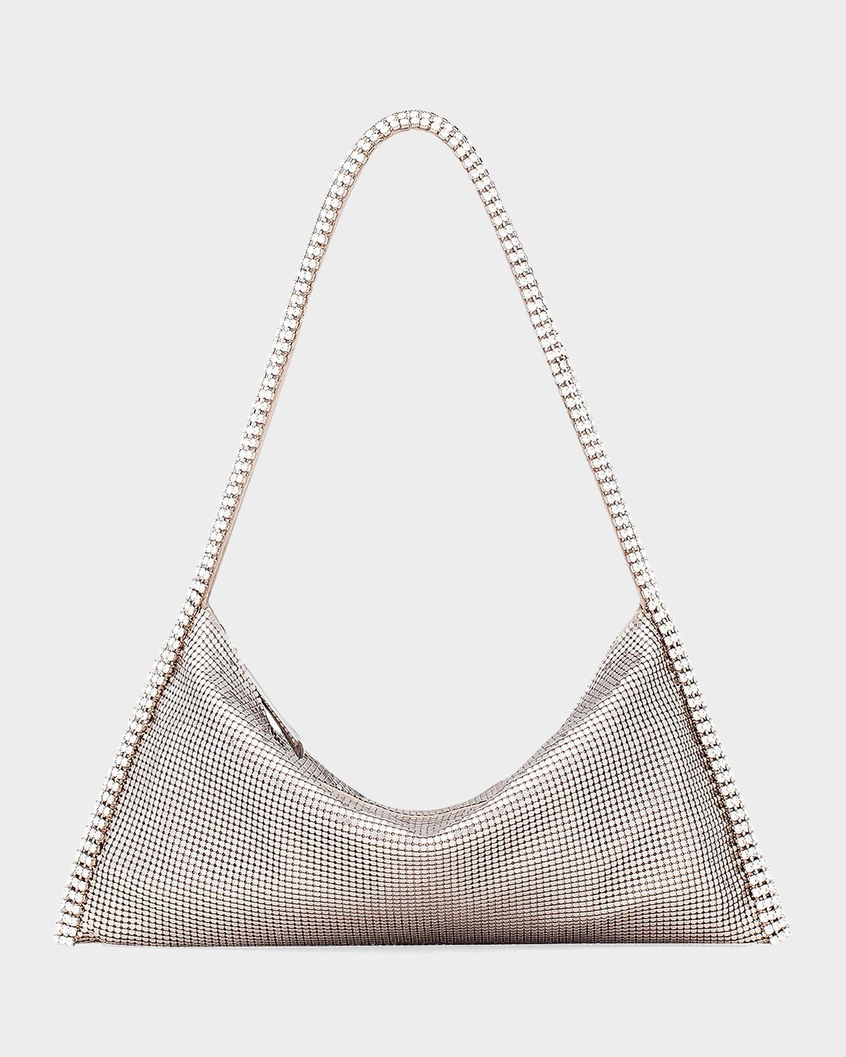 Benedetta Bruzziches Your Best Friend La Grande Metal Mesh Shoulder Bag