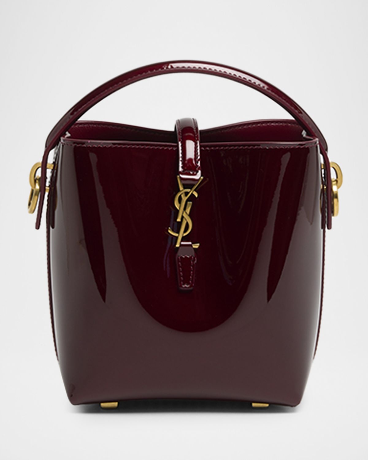 Saint Laurent Le 37 Mini YSL Bucket Bag in Patent Leather | Thumbnail 7 Saint Laurent Le 37 Mini YSL Bucket Bag in Patent Leather | Thumbnail 7