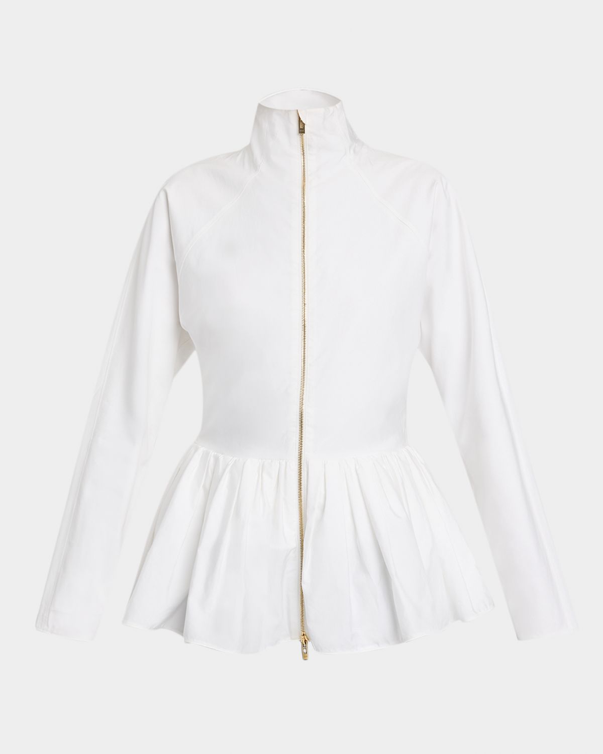ALAIA Cotton Poplin Peplum Jacket | Thumbnail 6 ALAIA Cotton Poplin Peplum Jacket | Thumbnail 6