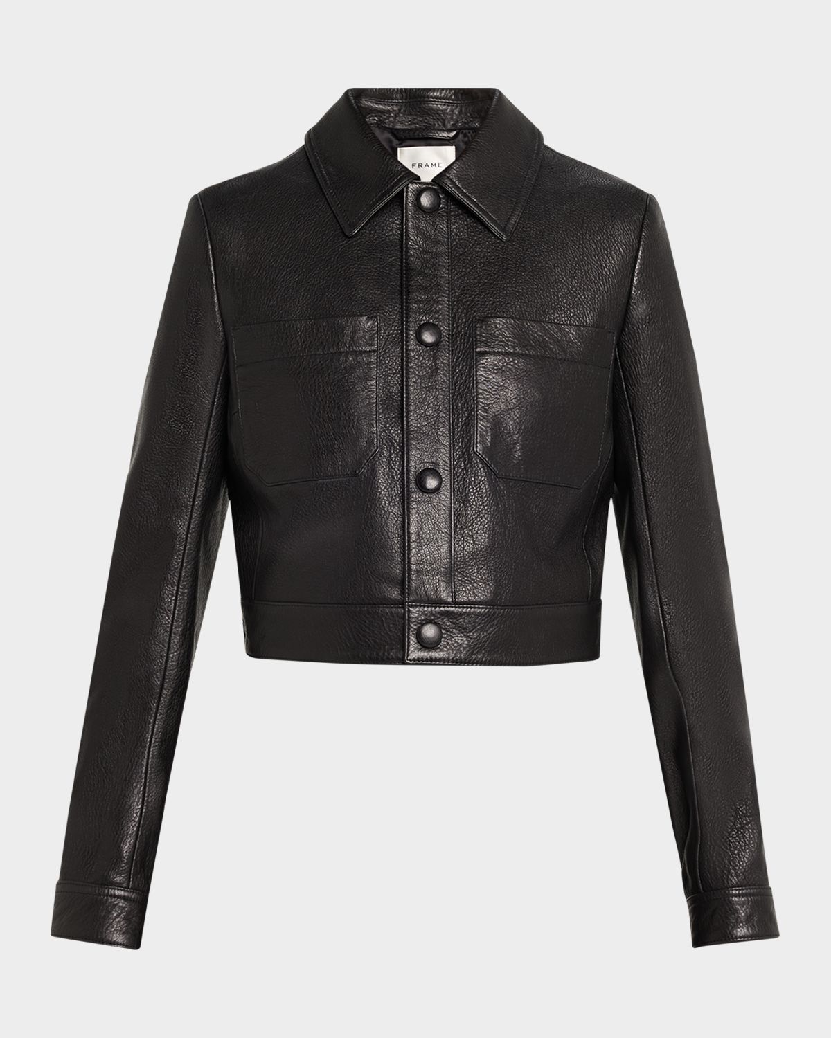FRAME The Small Leather Jacket | Thumbnail 6 FRAME The Small Leather Jacket | Thumbnail 6