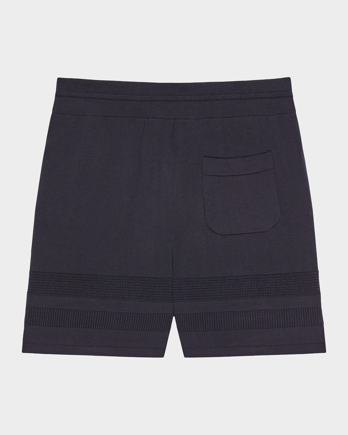 Givenchy Men 's Jacquard Stripe Knit Drawstring Shorts | Thumbnail 5 Givenchy Men 's Jacquard Stripe Knit Drawstring Shorts | Thumbnail 5