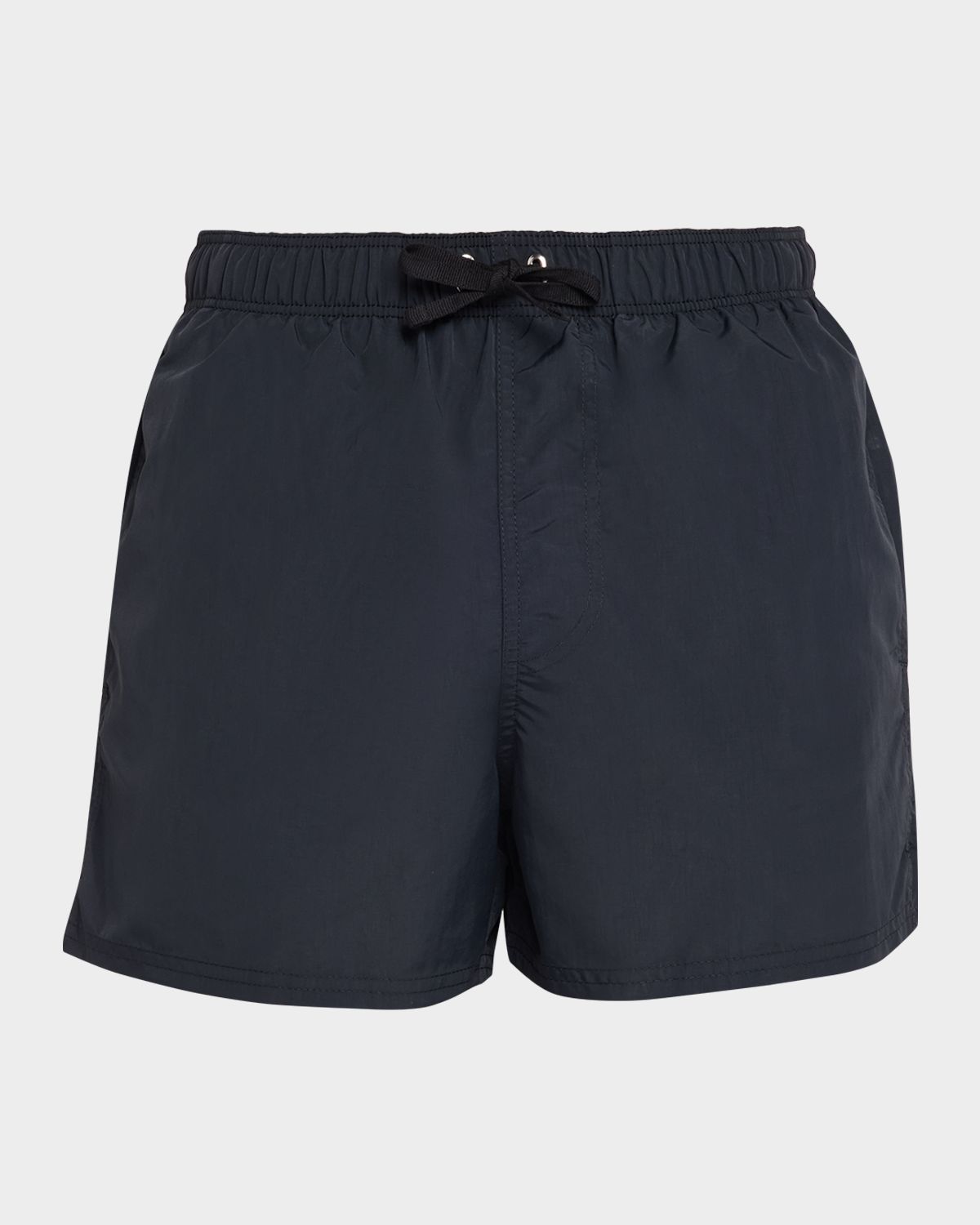 Givenchy Men 's Short-ength Solid Nylon Swim Trunks