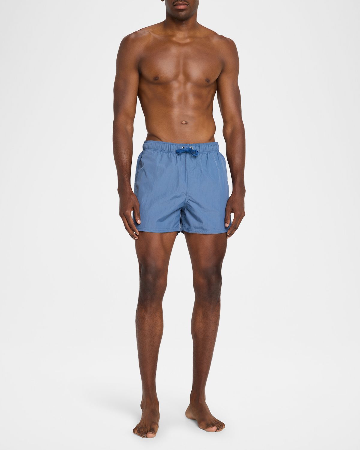 Givenchy Men 's Short-Length Solid Nylon Swim Trunks | Thumbnail 4 Givenchy Men 's Short-Length Solid Nylon Swim Trunks | Thumbnail 4