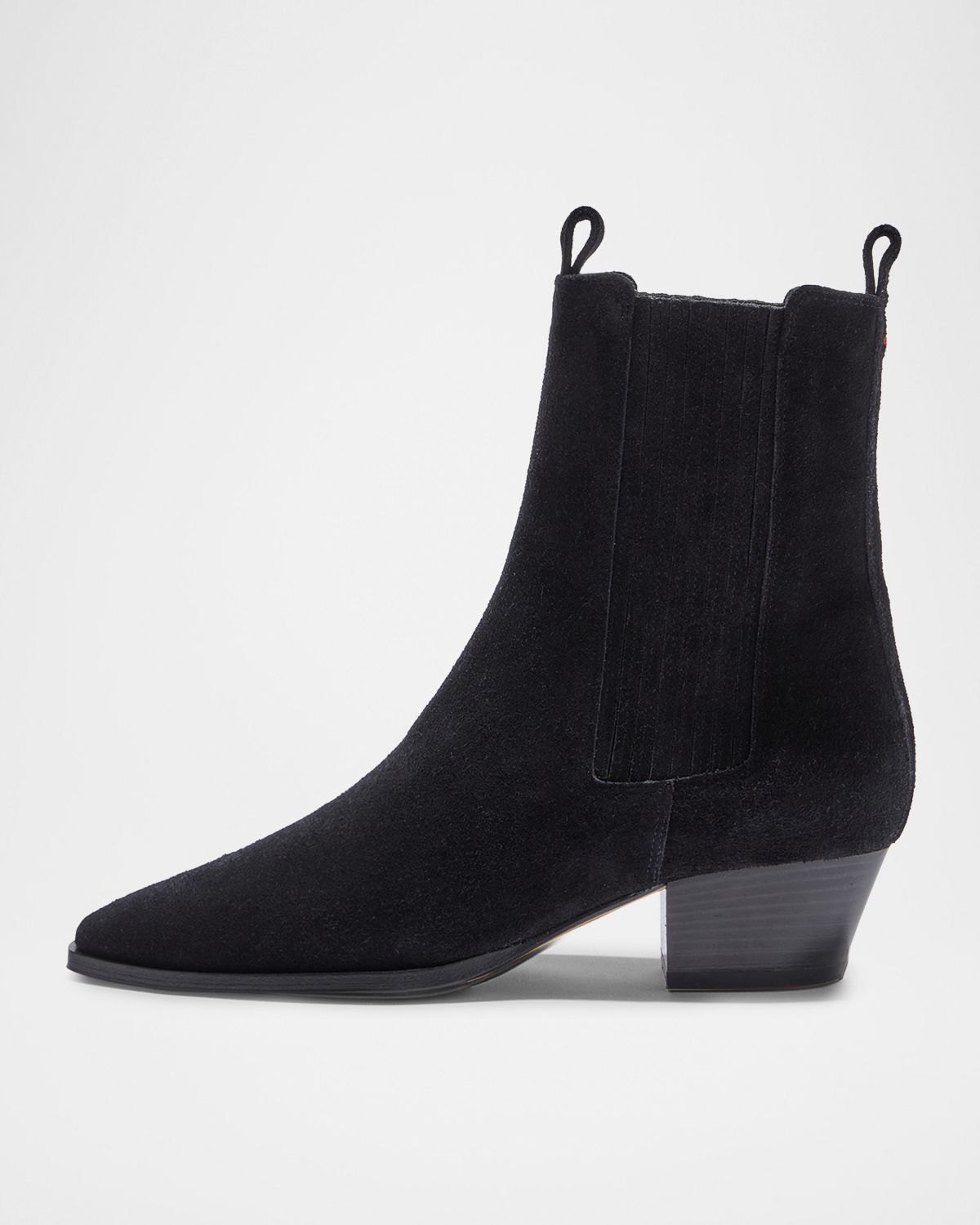 Aeyde 40mm Agata Suede Ankle Boots