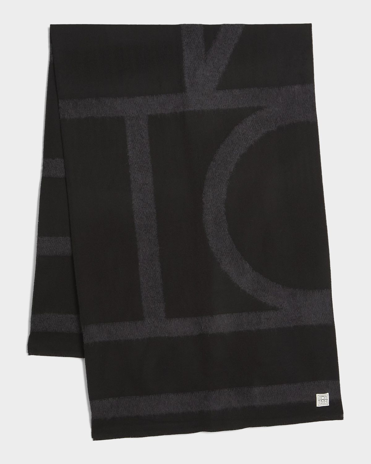 Toteme Monogram Twill Scarf | Thumbnail 5
