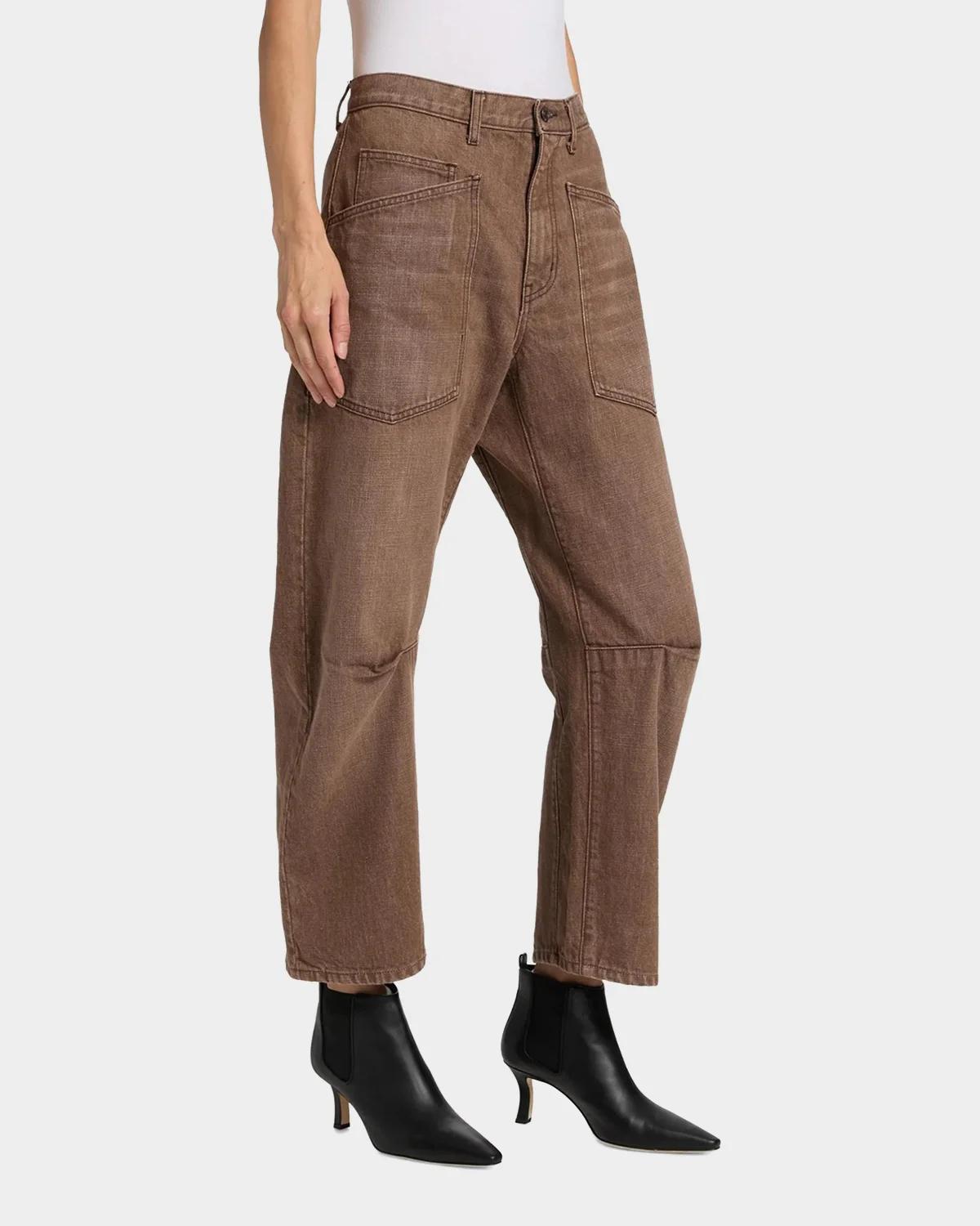 Nili Lotan Shon Barrel-Leg Ankle Jeans | Thumbnail 6 Nili Lotan Shon Barrel-Leg Ankle Jeans | Thumbnail 6