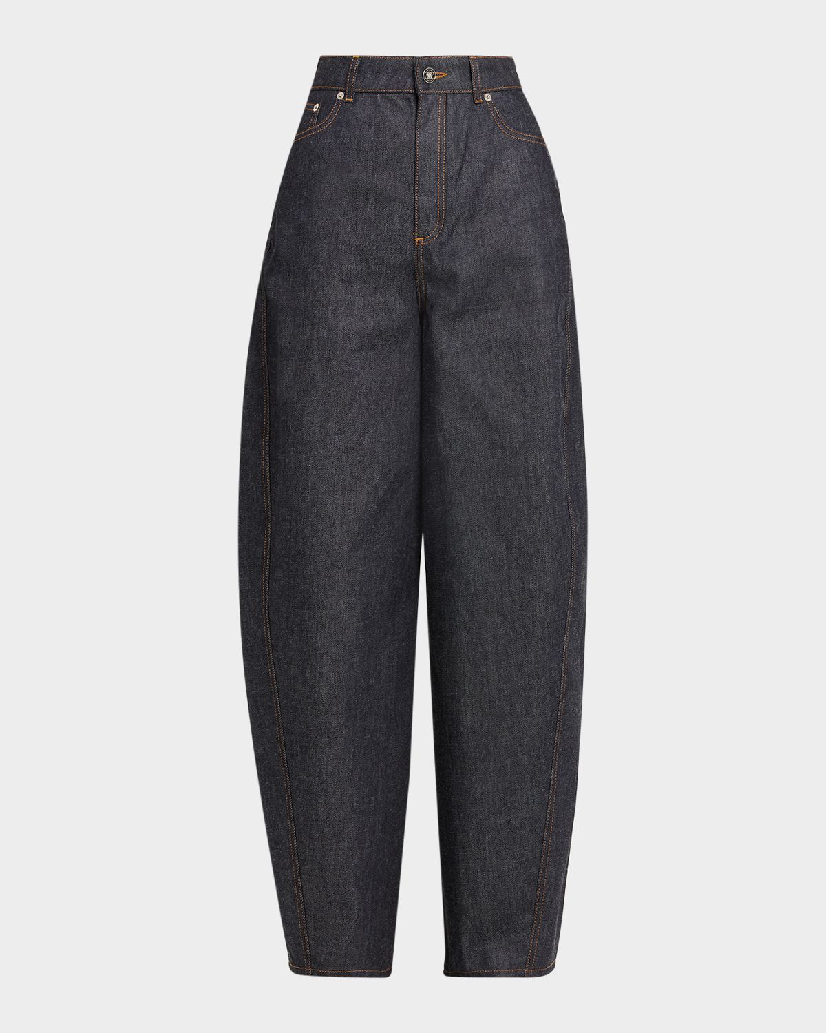 Givenchy Denim Barrel-Leg Cocoon Pants | Thumbnail 6
