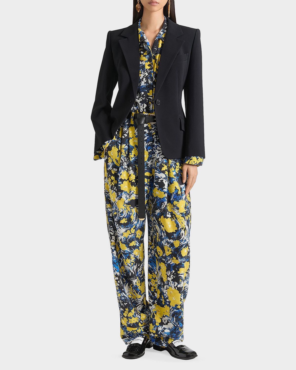 Givenchy Single-Breasted Blazer Jacket