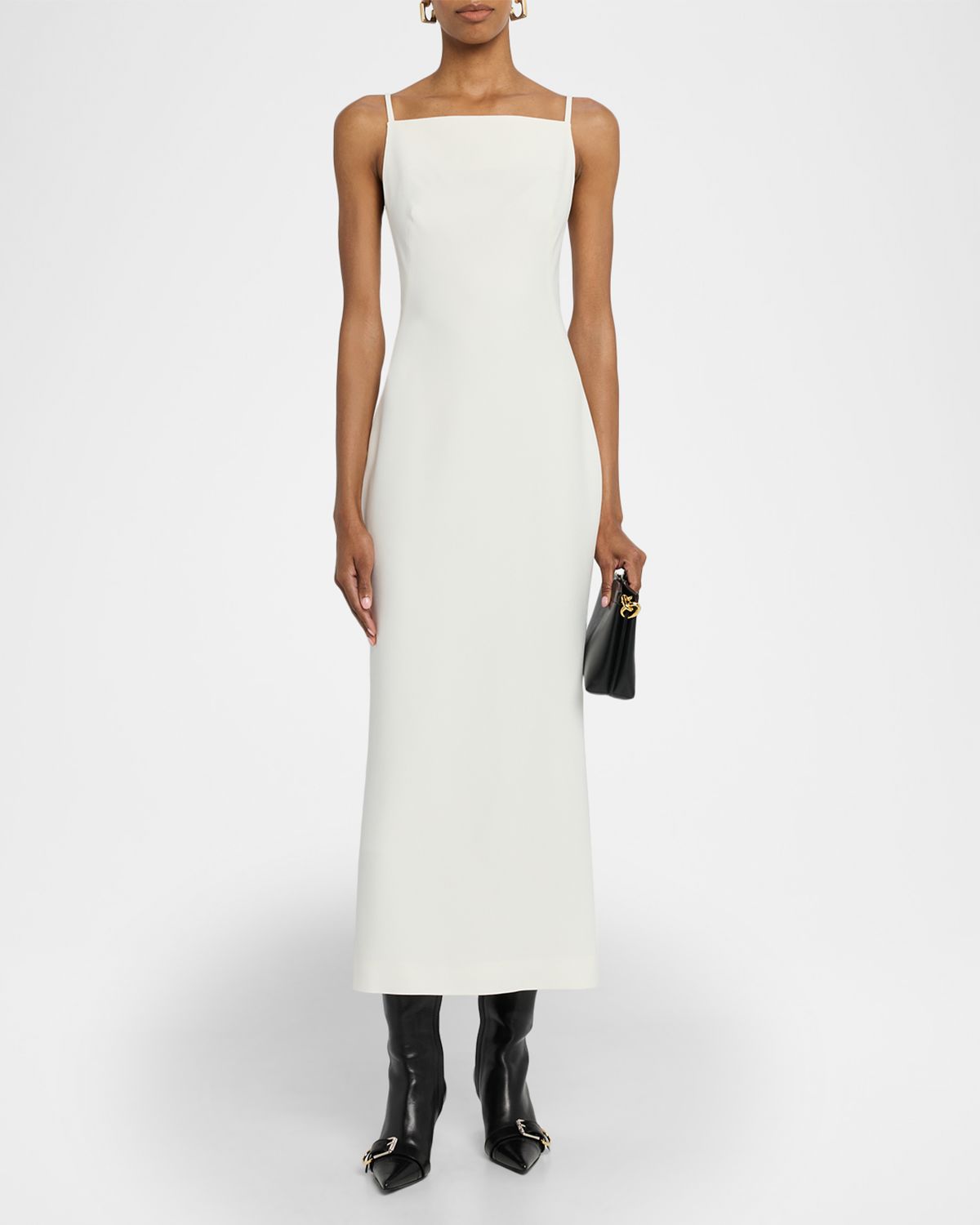 Givenchy Square Neckline Sleeveless Long Dress | Thumbnail 5 Givenchy Square Neckline Sleeveless Long Dress | Thumbnail 5