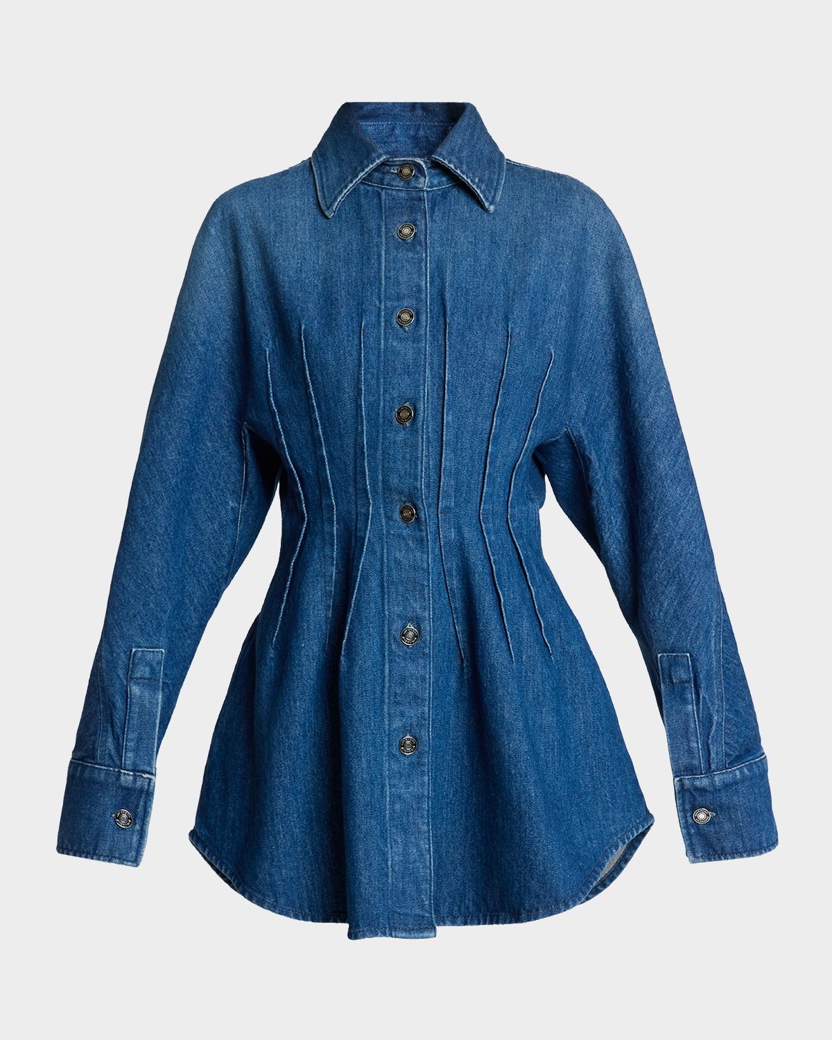 Givenchy Short Waisted Denim Dress