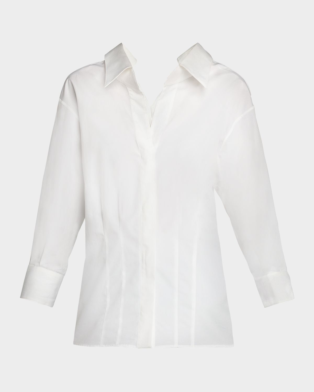 Givenchy Open Cotton Shirt | Thumbnail 6 Givenchy Open Cotton Shirt | Thumbnail 6