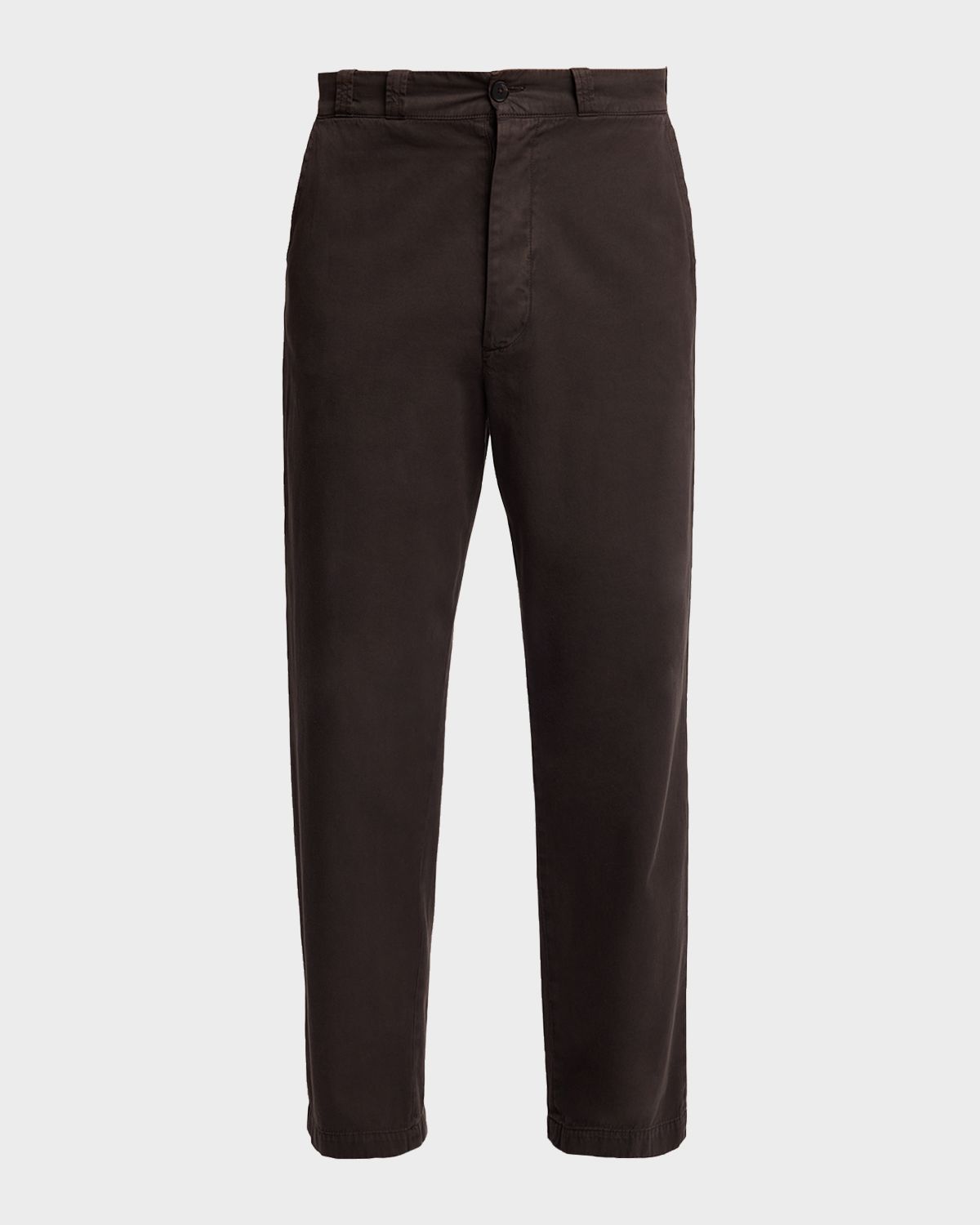 THE ROW Men 's Ottis Cotton and Cashmere Straight-Leg Chino Pants | Thumbnail 6 THE ROW Men 's Ottis Cotton and Cashmere Straight-Leg Chino Pants | Thumbnail 6