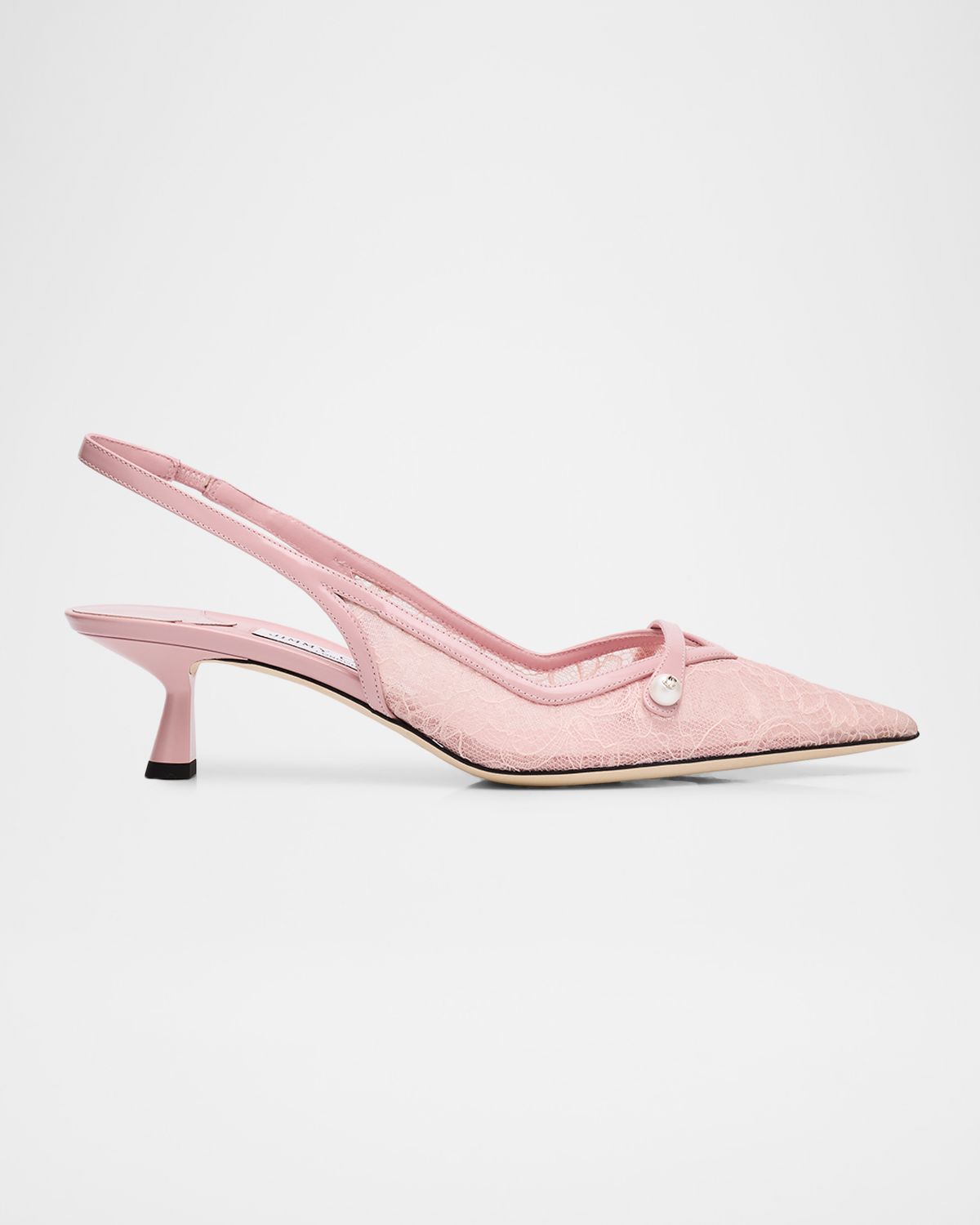 Jimmy Choo Amita 45 Lace Slingback Pumps | Thumbnail 7 Jimmy Choo Amita 45 Lace Slingback Pumps | Thumbnail 7
