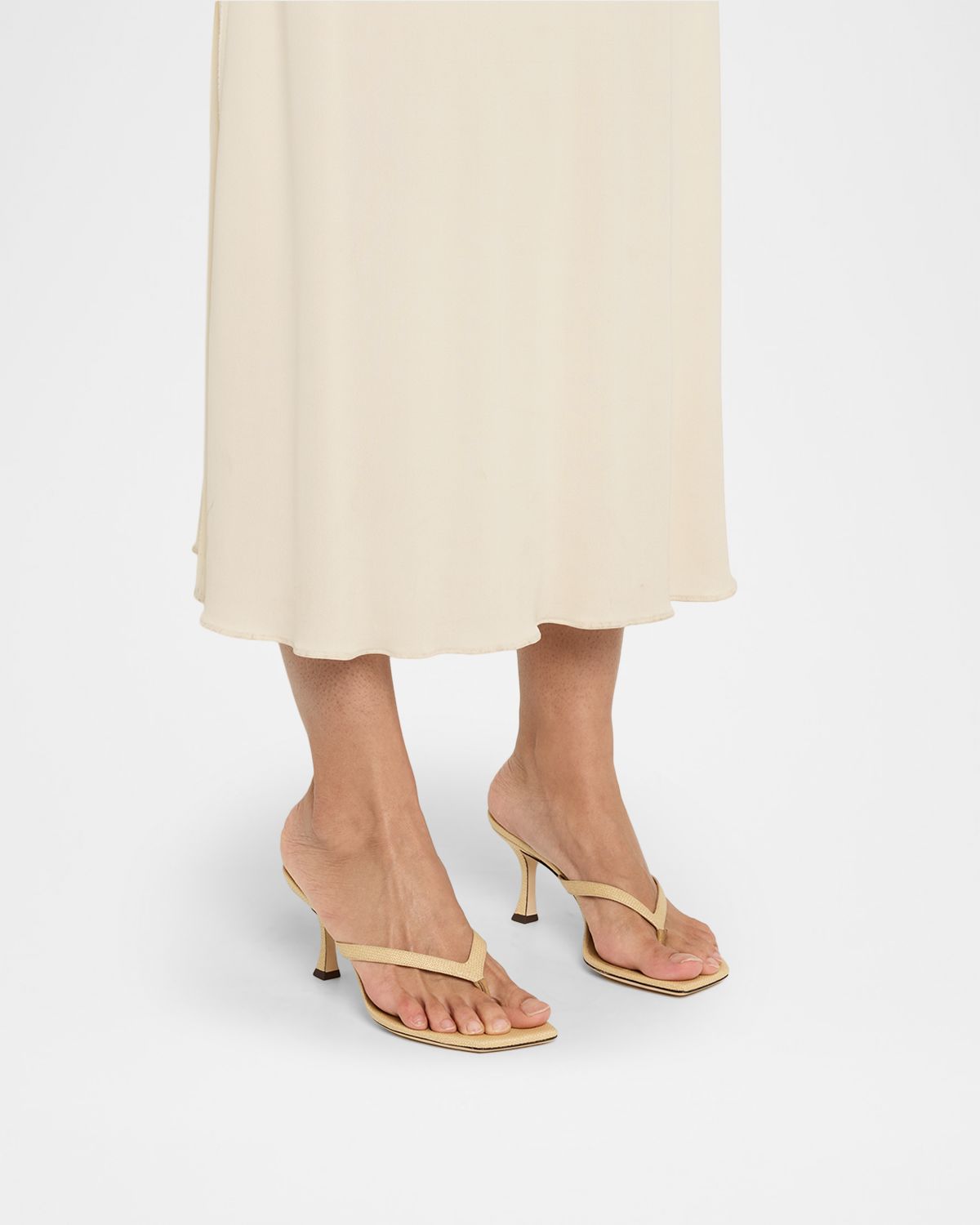 Jimmy Choo 70mm Freja Raffia Sandals