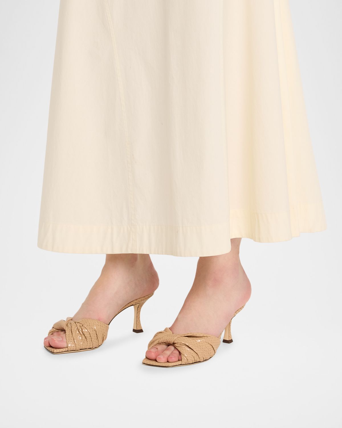 Jimmy Choo Skye Twist 70 Printed Leather Sandals